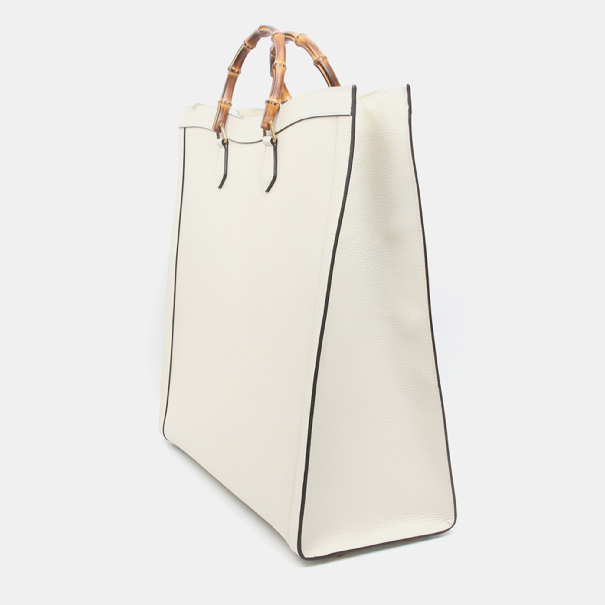 Gucci White Diana Maxi Tote Bag 