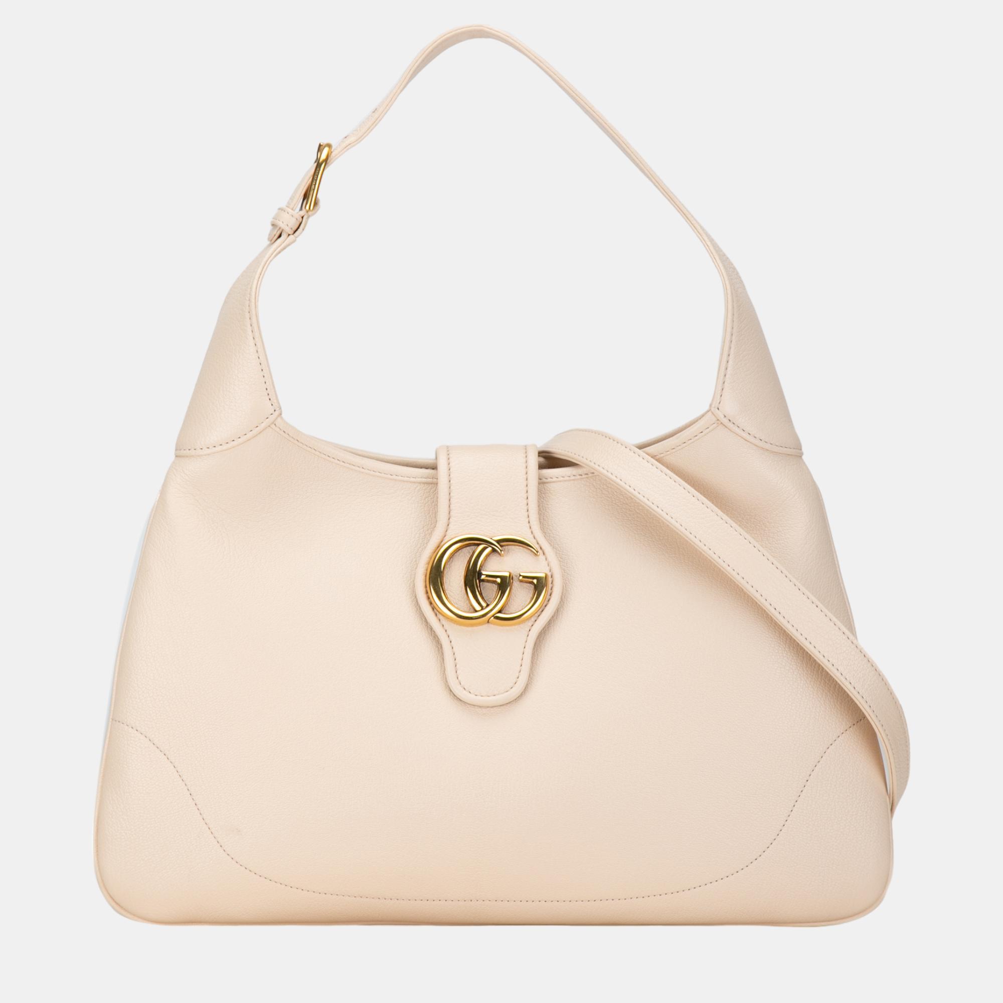 

Gucci Beige Medium Leather Aphrodite Crossbody