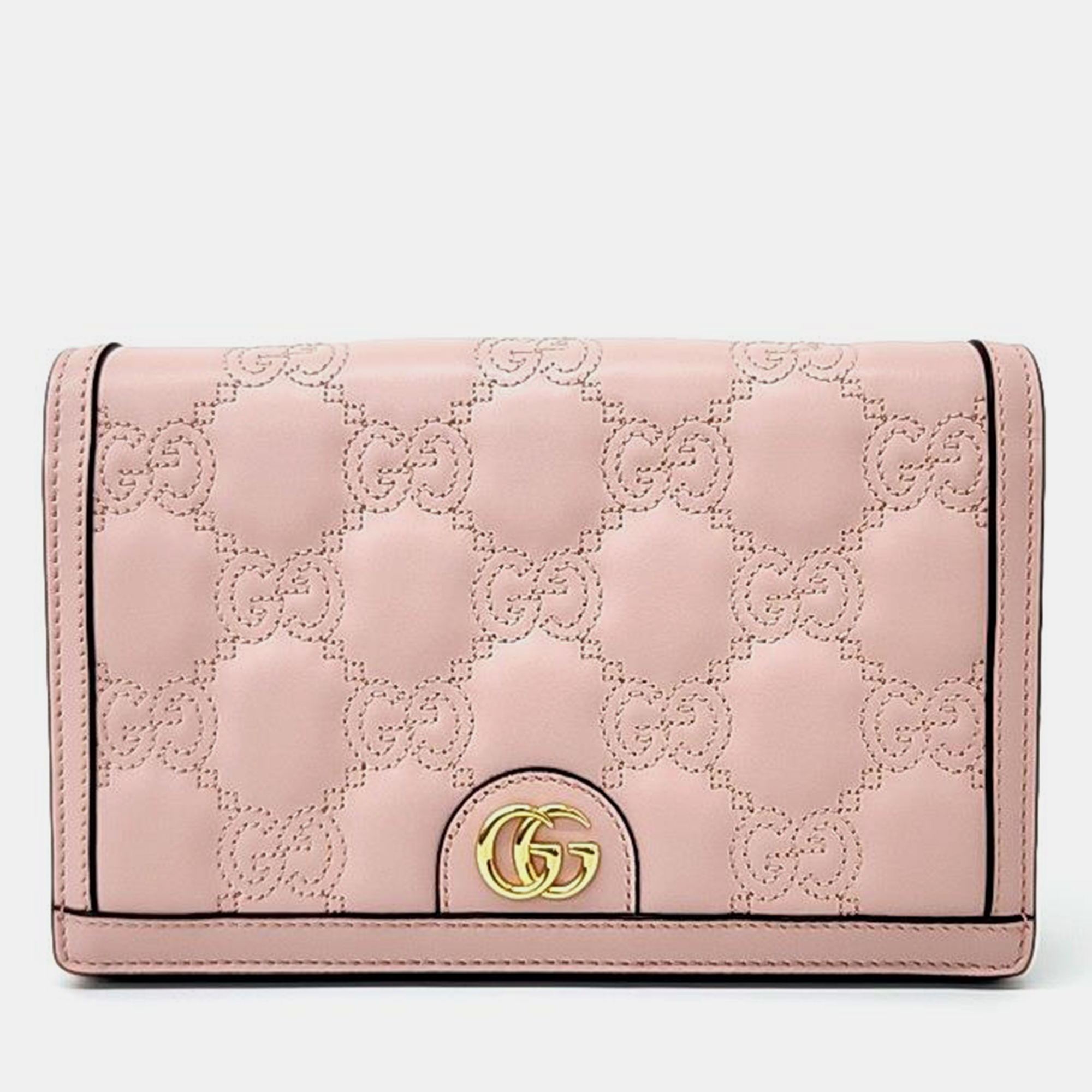 

Gucci Matelasse Mini Chain Crossbody Bag, Pink