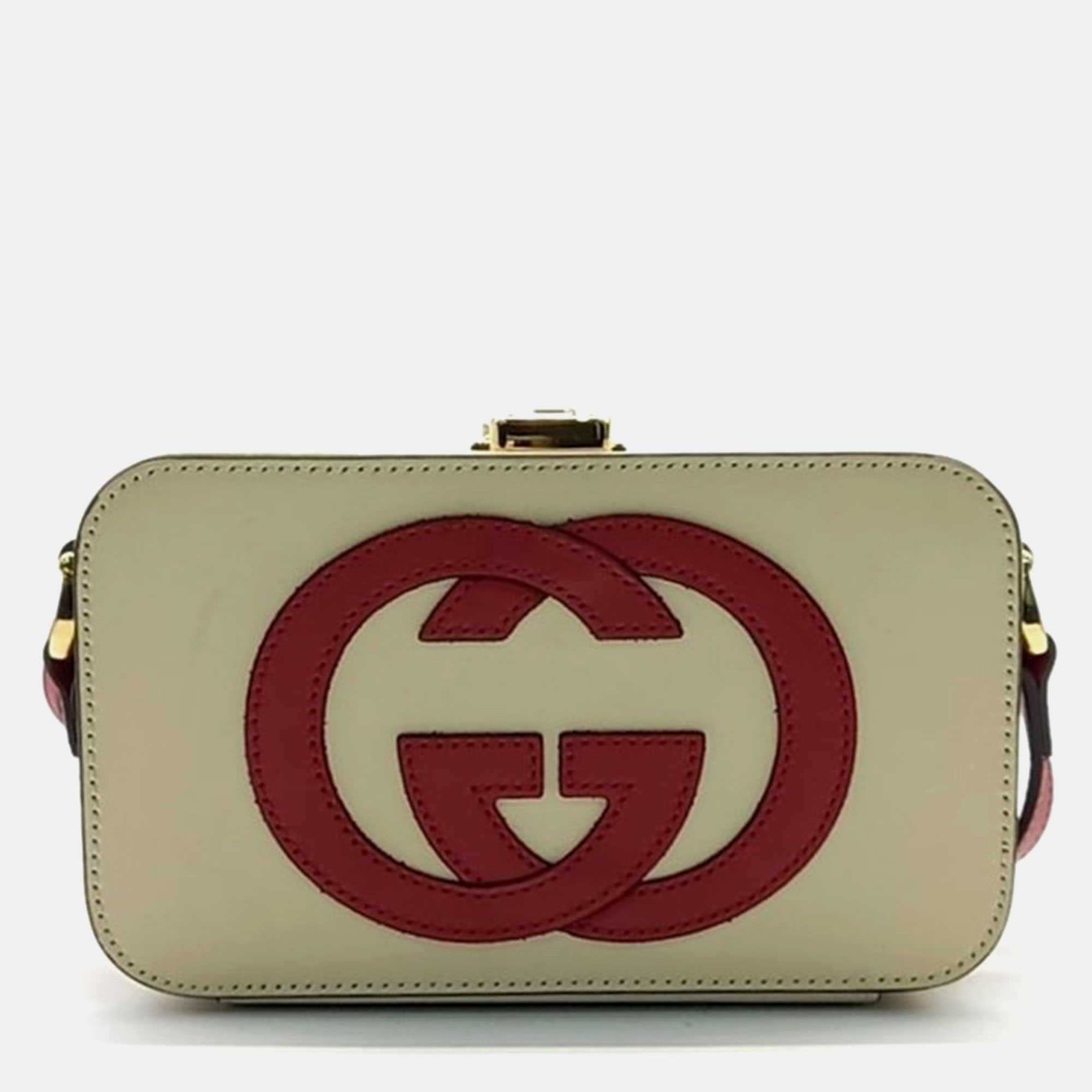 

Gucci Beige Interlocking G Mini Crossbody bag