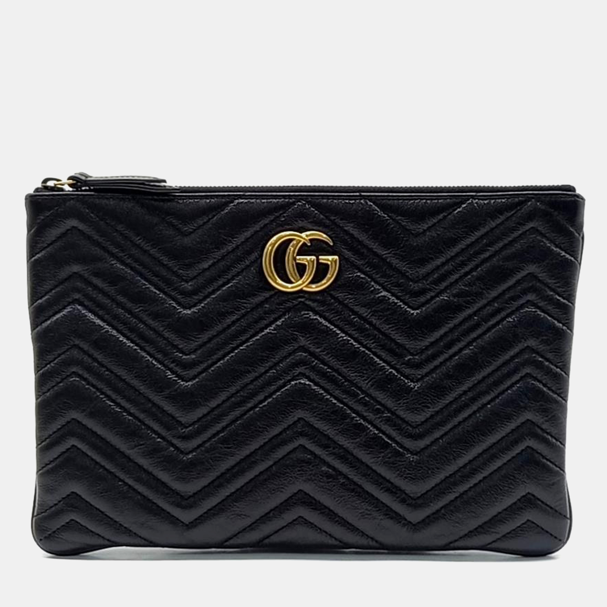 

Gucci GG Marmont Clutch, Black