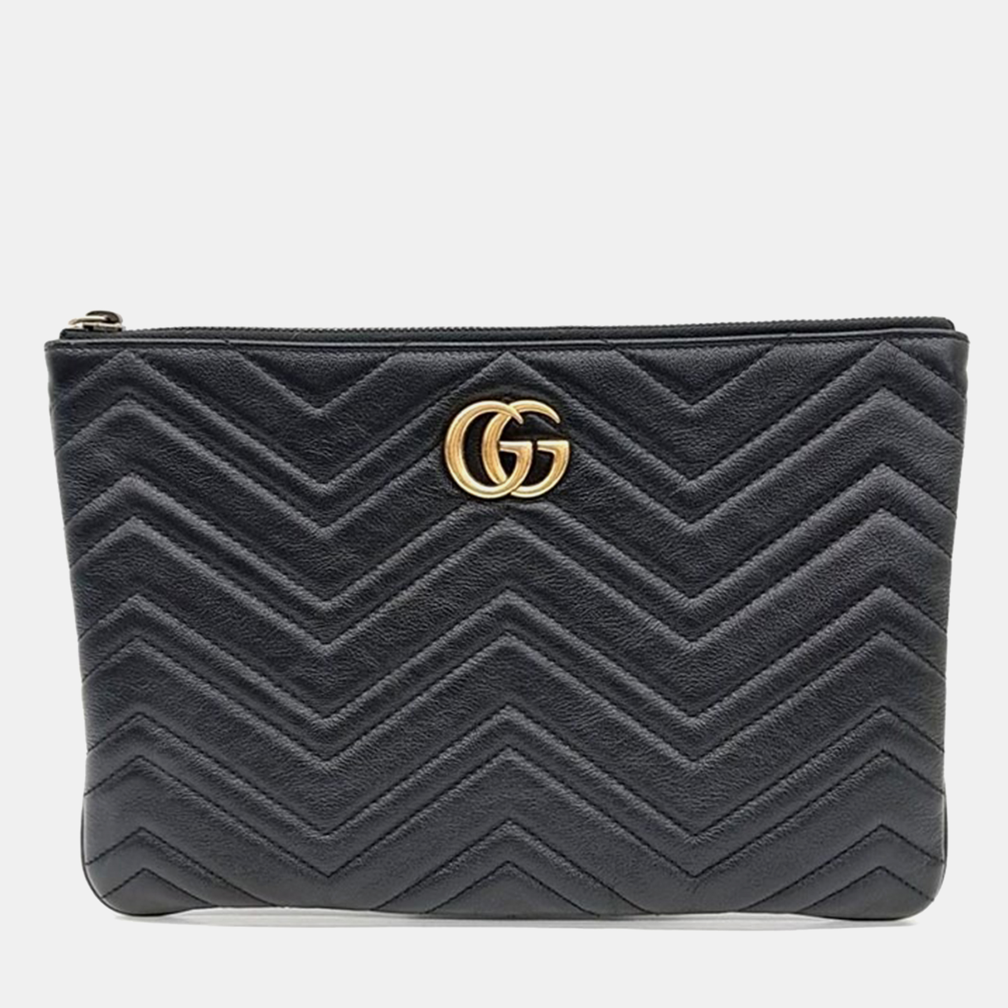 

Gucci GG Marmont Clutch, Black