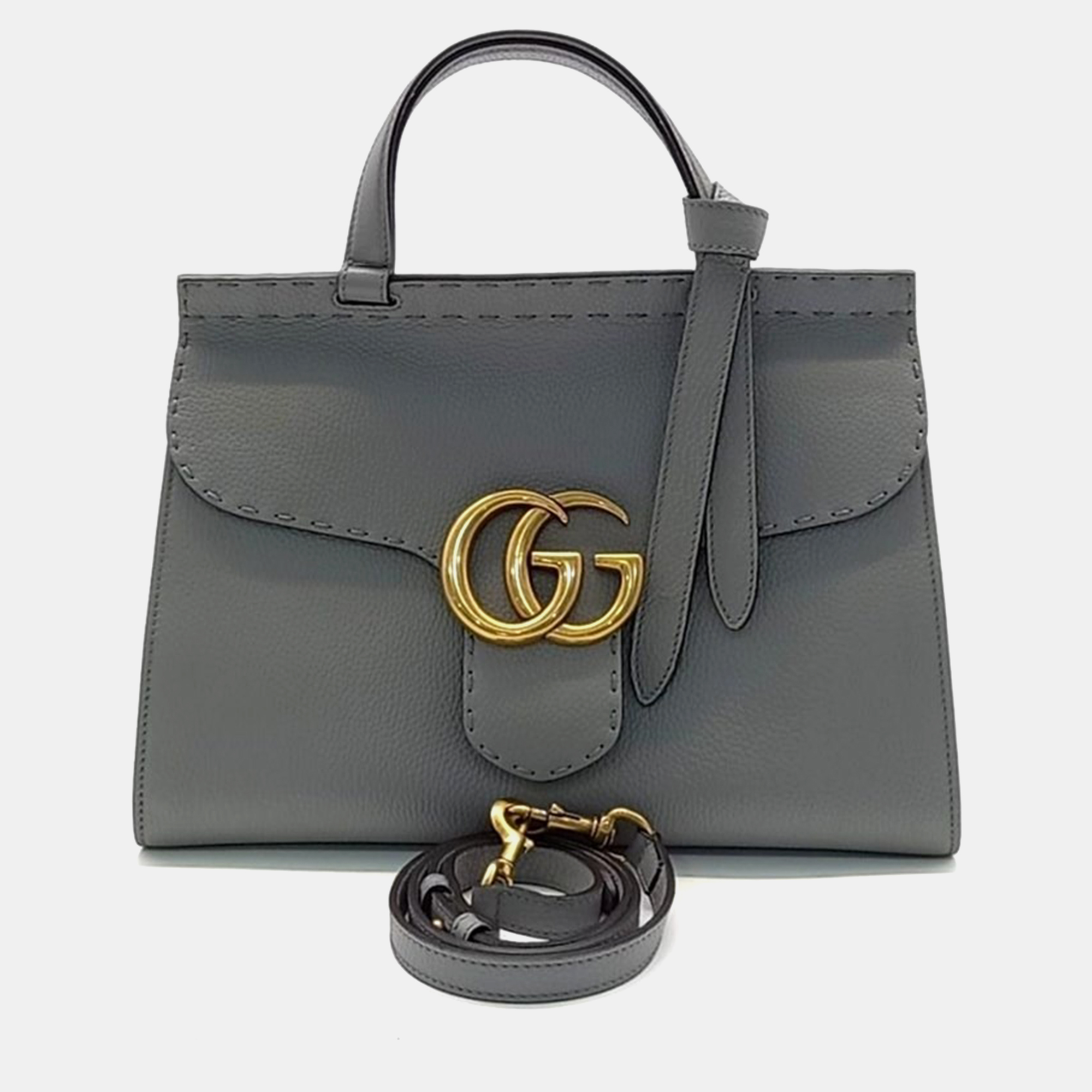 

Gucci GG Marmont Tote Bag, Grey