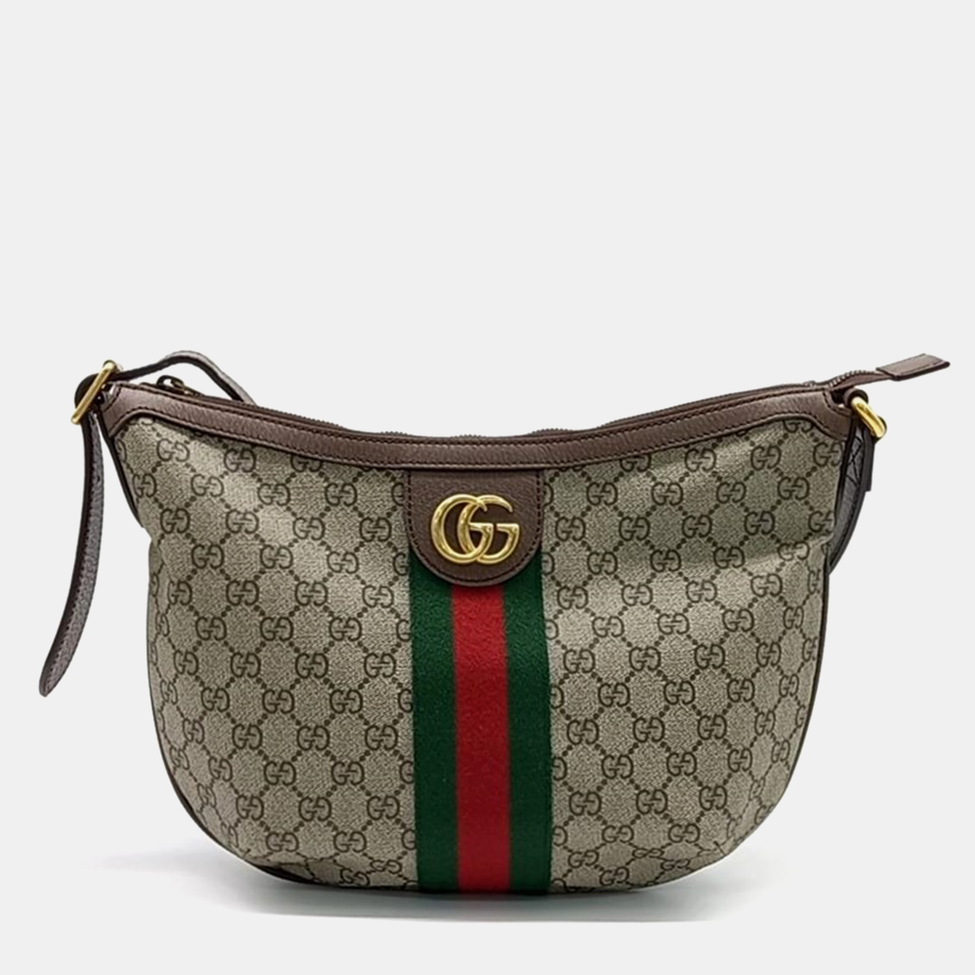 

Gucci Ophidia GG Small Shoulder Bag, Beige