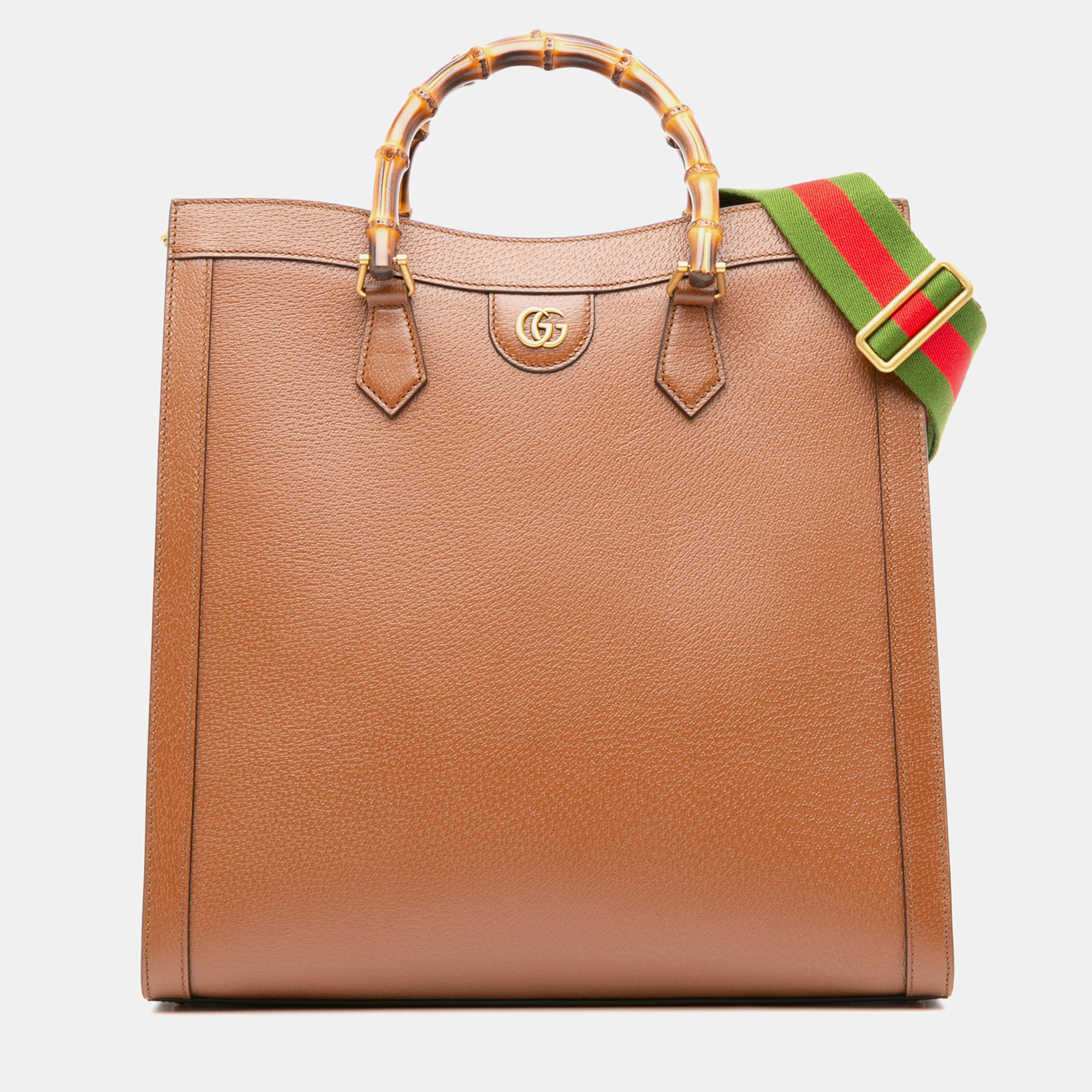 

Gucci Maxi Diana Satchel, Brown