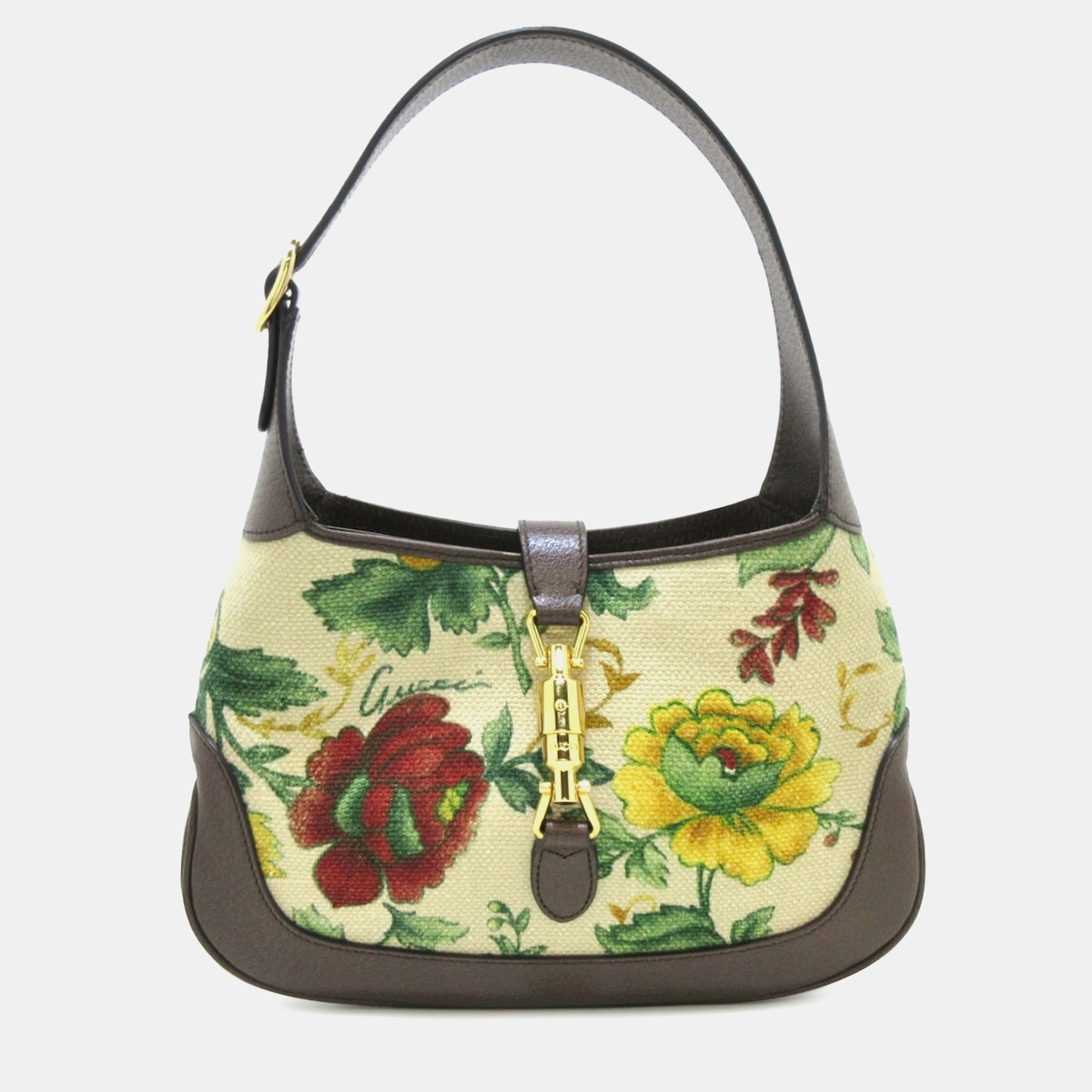 

Gucci Small Canvas Flora Jackie 1961 Bag, Multicolor