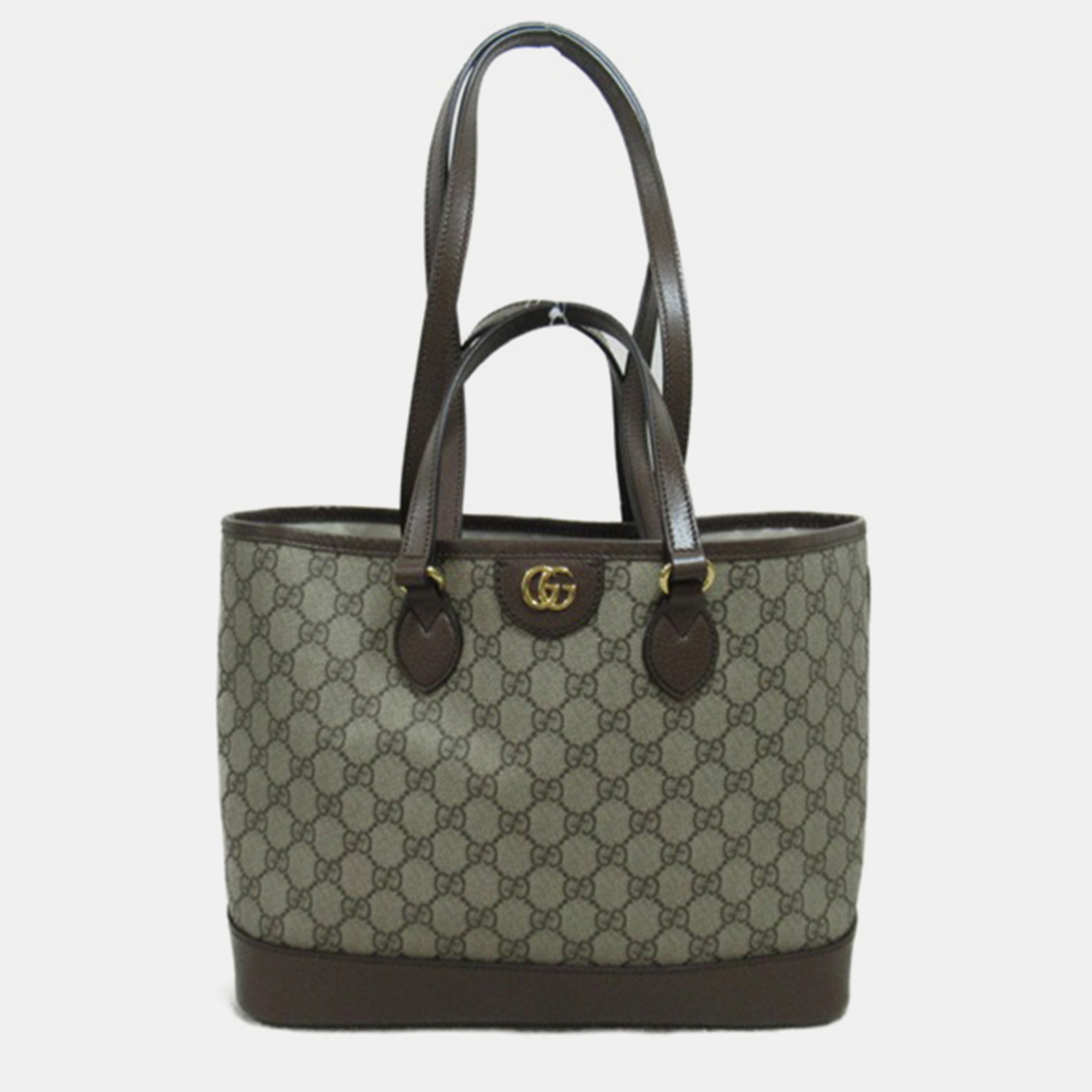 

Gucci Brown Canvas GG Canvas Tote Bag