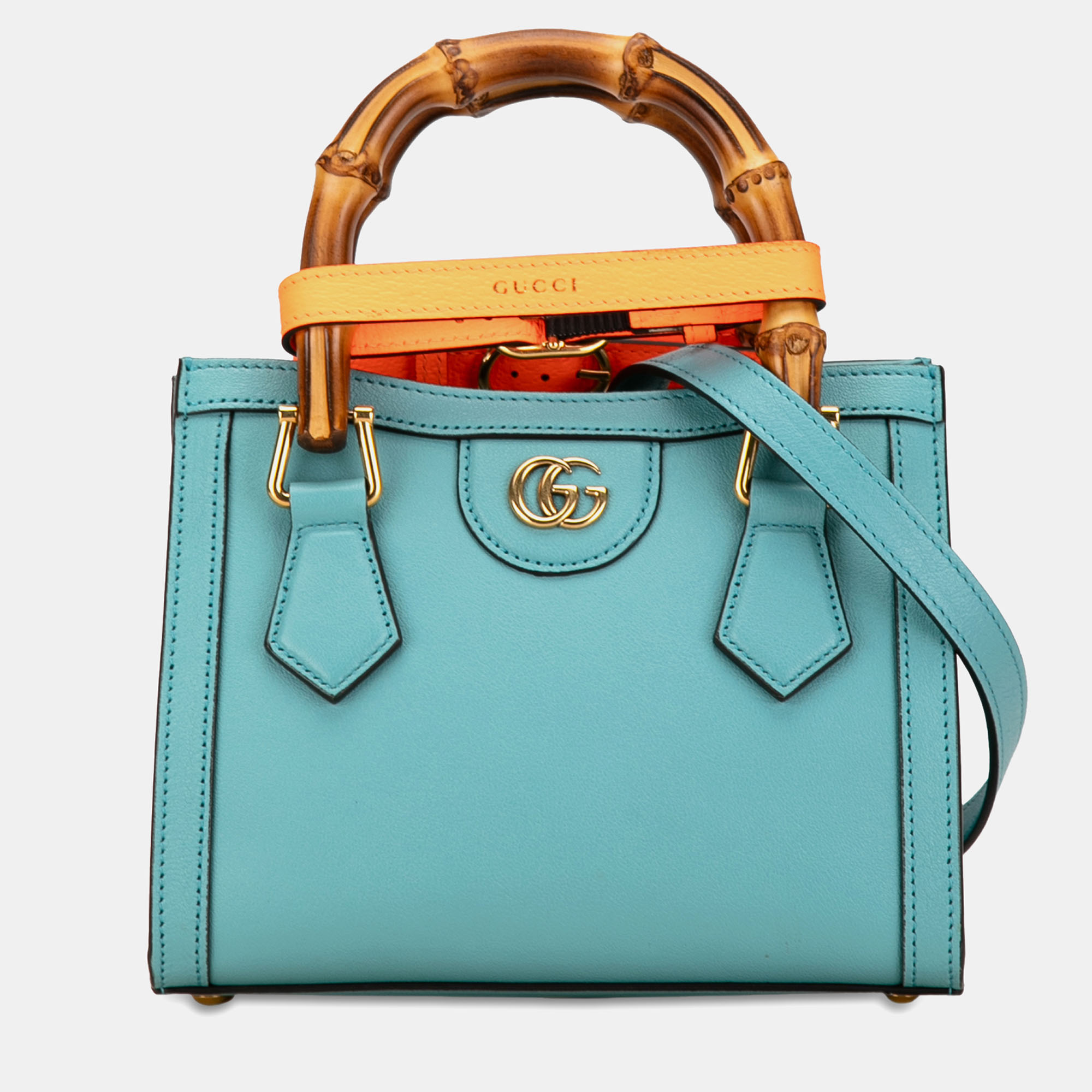 

Gucci Mini Bamboo Diana, Blue