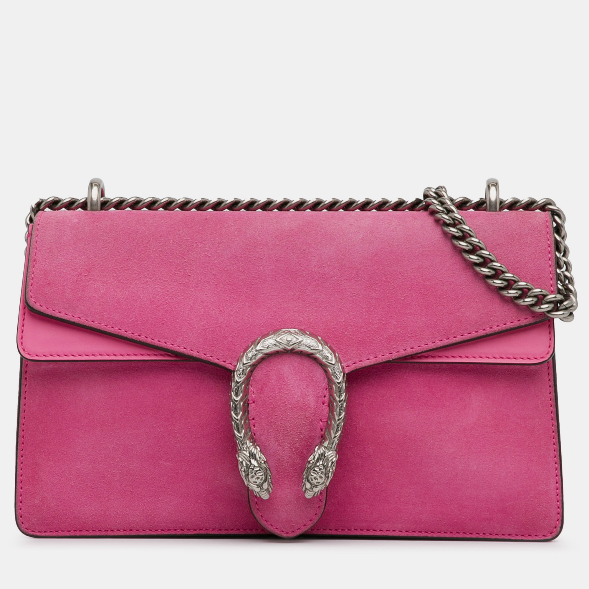 

Gucci Small Suede Dionysus Shoulder Bag, Pink