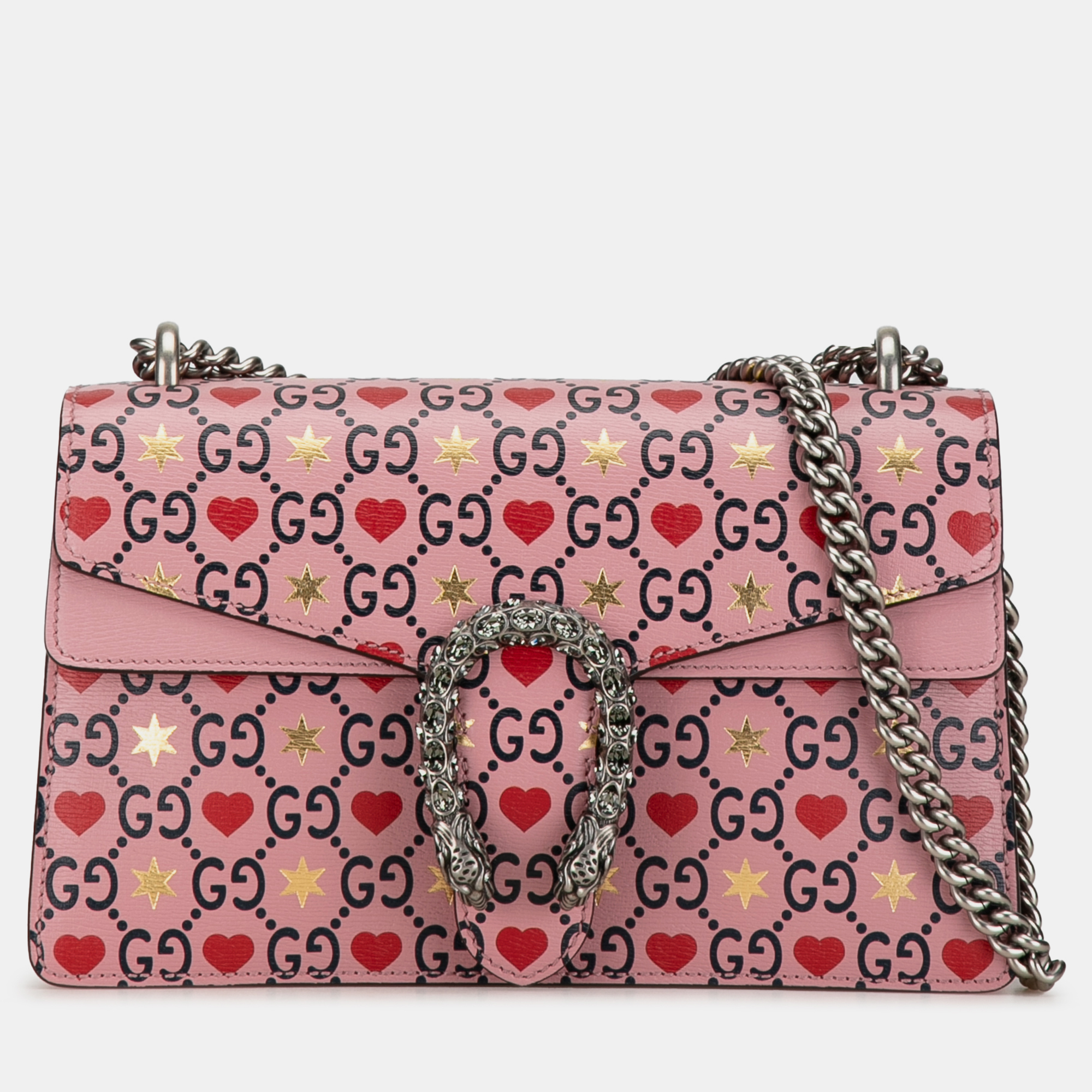 

Gucci Small Valentine's Day Dionysus Shoulder Bag, Pink