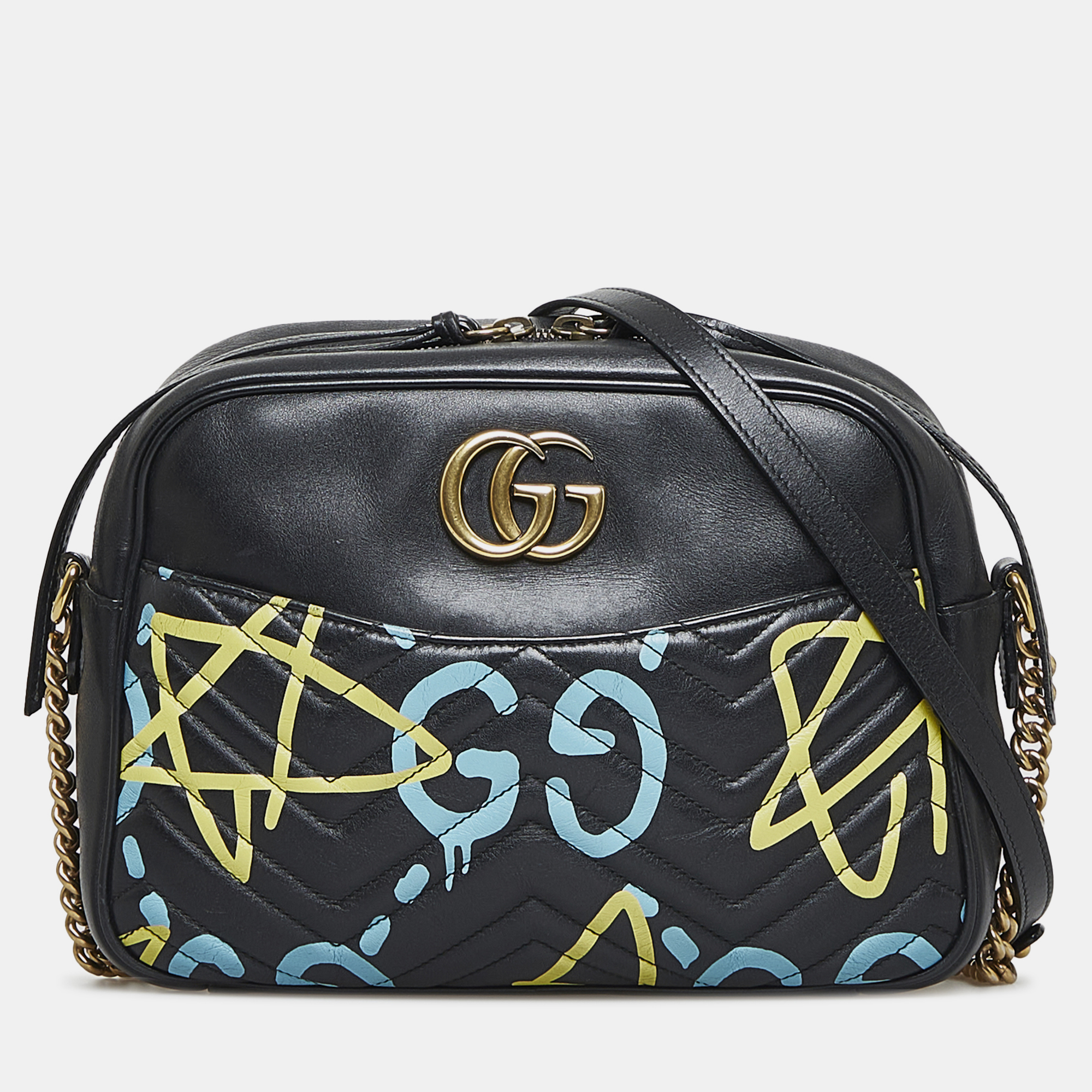 

Gucci Ghost GG Marmont, Black