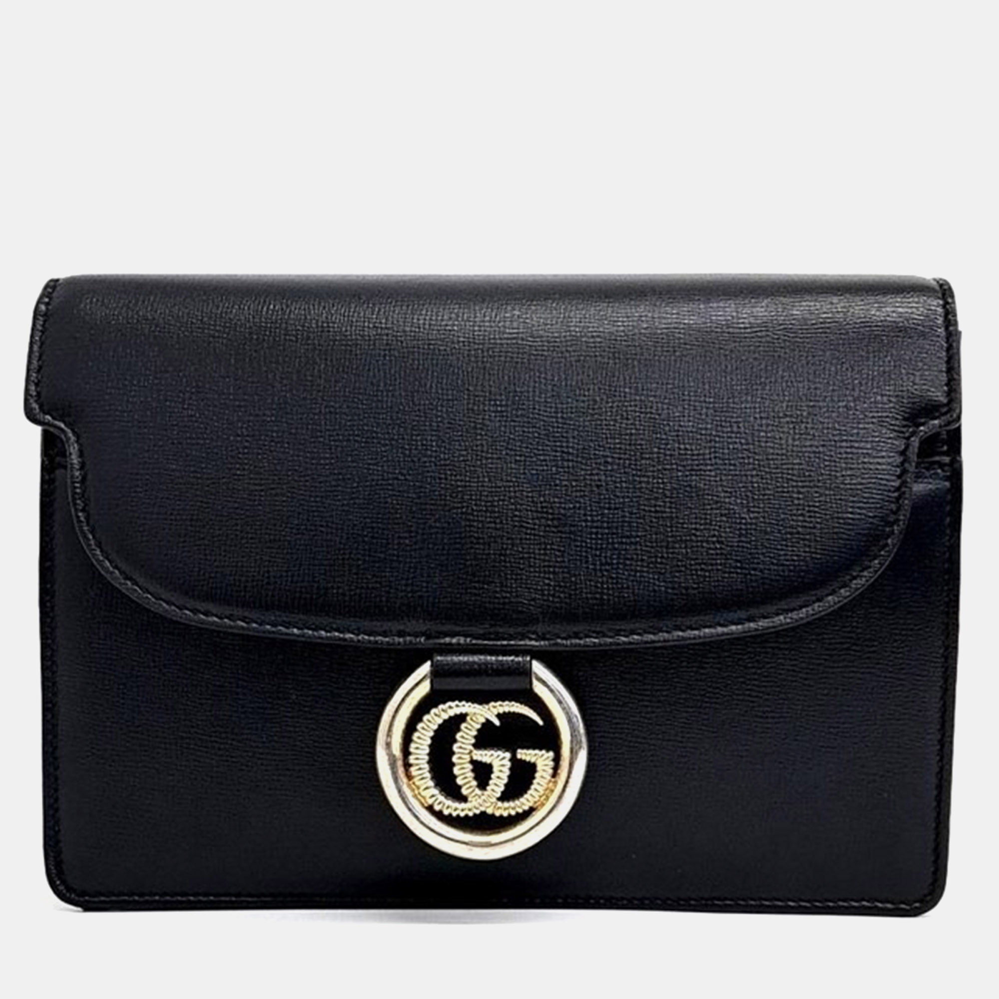 Pre-owned Gucci Black Shoulder Bag