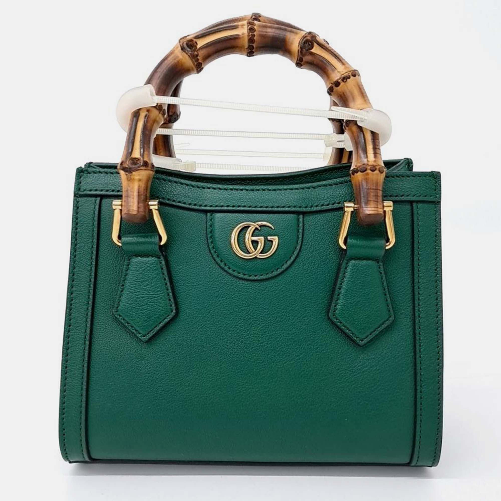 

Gucci Diana tote and shoulder bag, Green