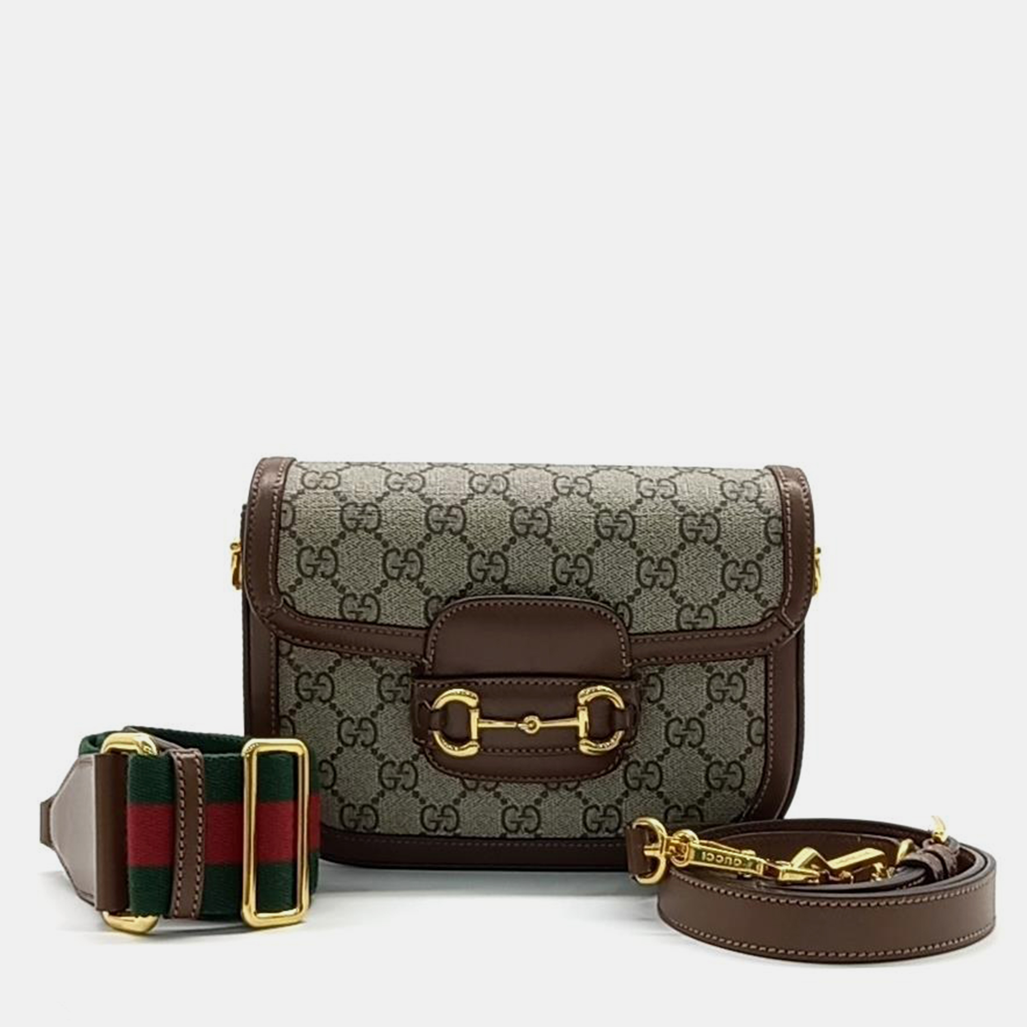 

Gucci Horsebit 1955 Mini Bag, Beige