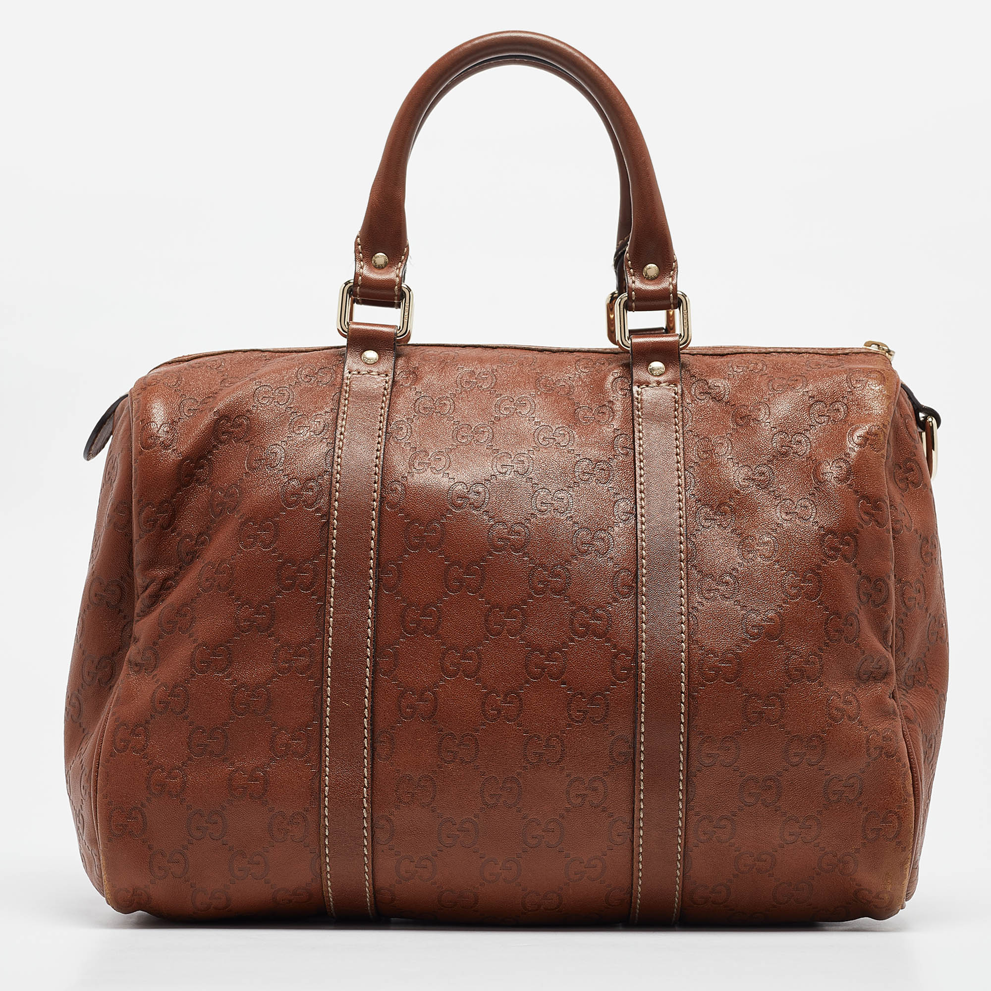 

Gucci Brown Guccissima Leather  Joy Boston Bag