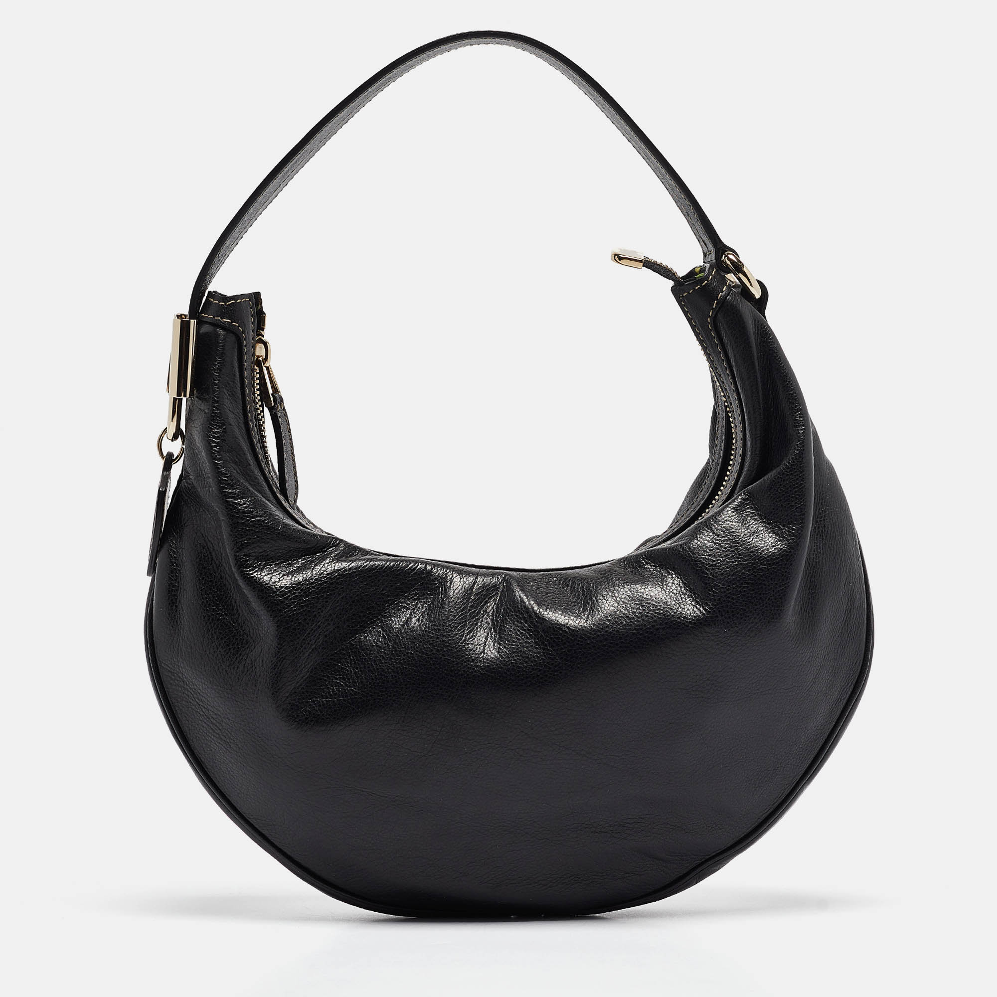 

Gucci Black Leather Hobo