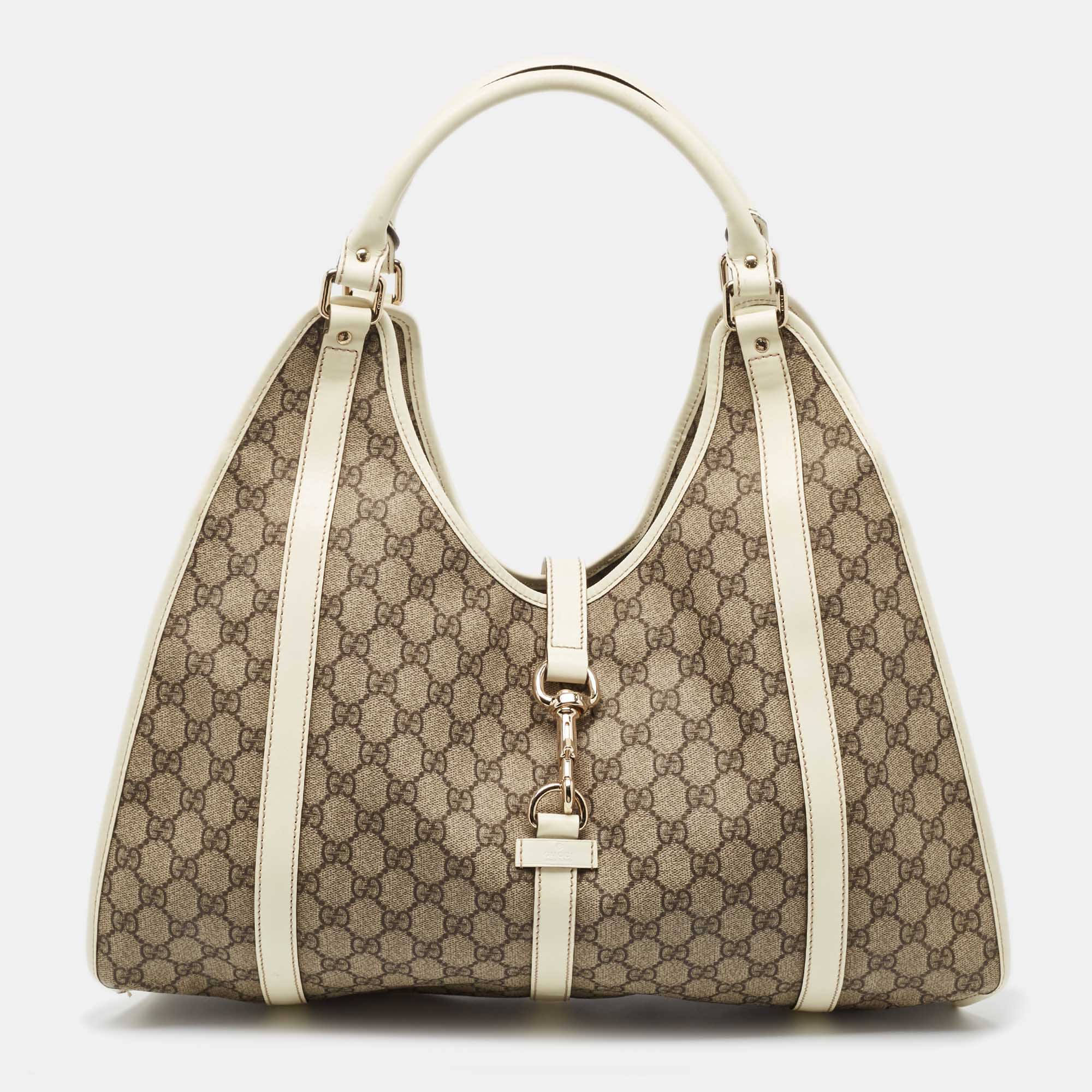 

Gucci Beige/Off White GG Supreme Canvas  Joy Shoulder Bag