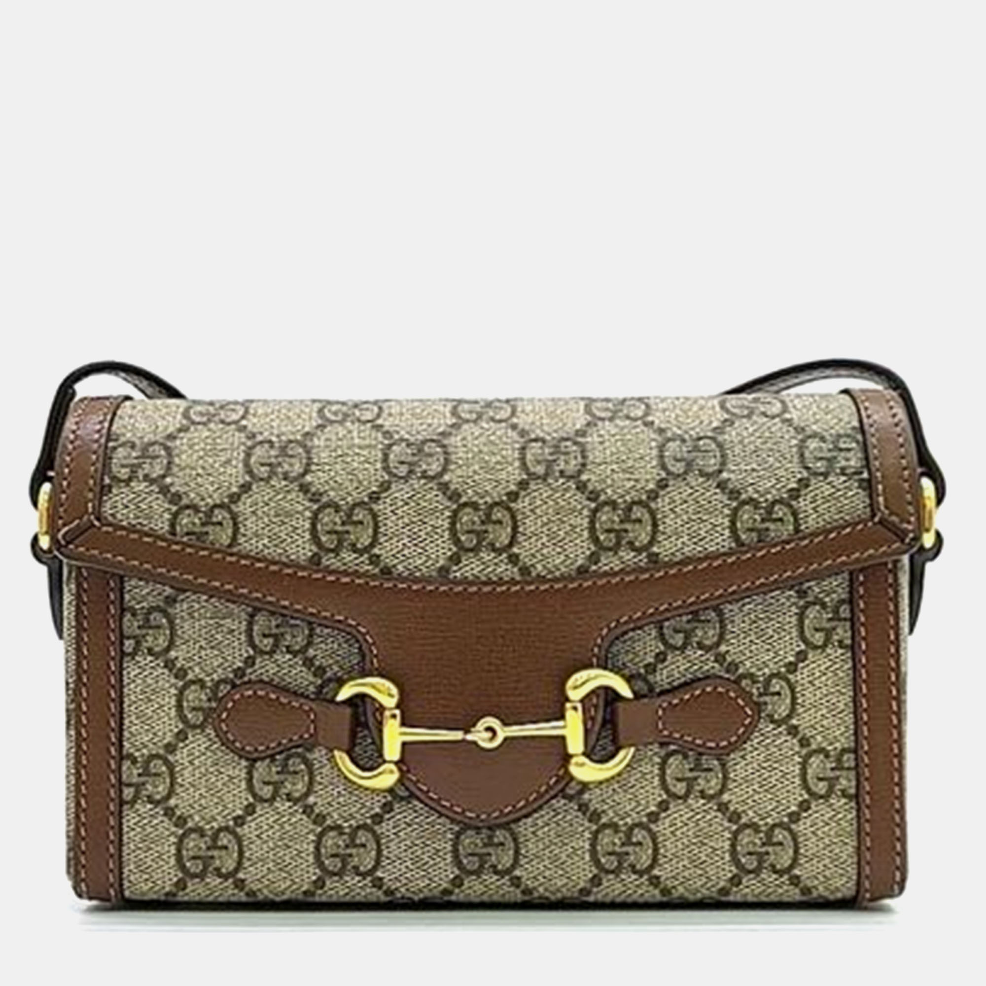 

Gucci Horsebit 1955 Mini Bag, Beige