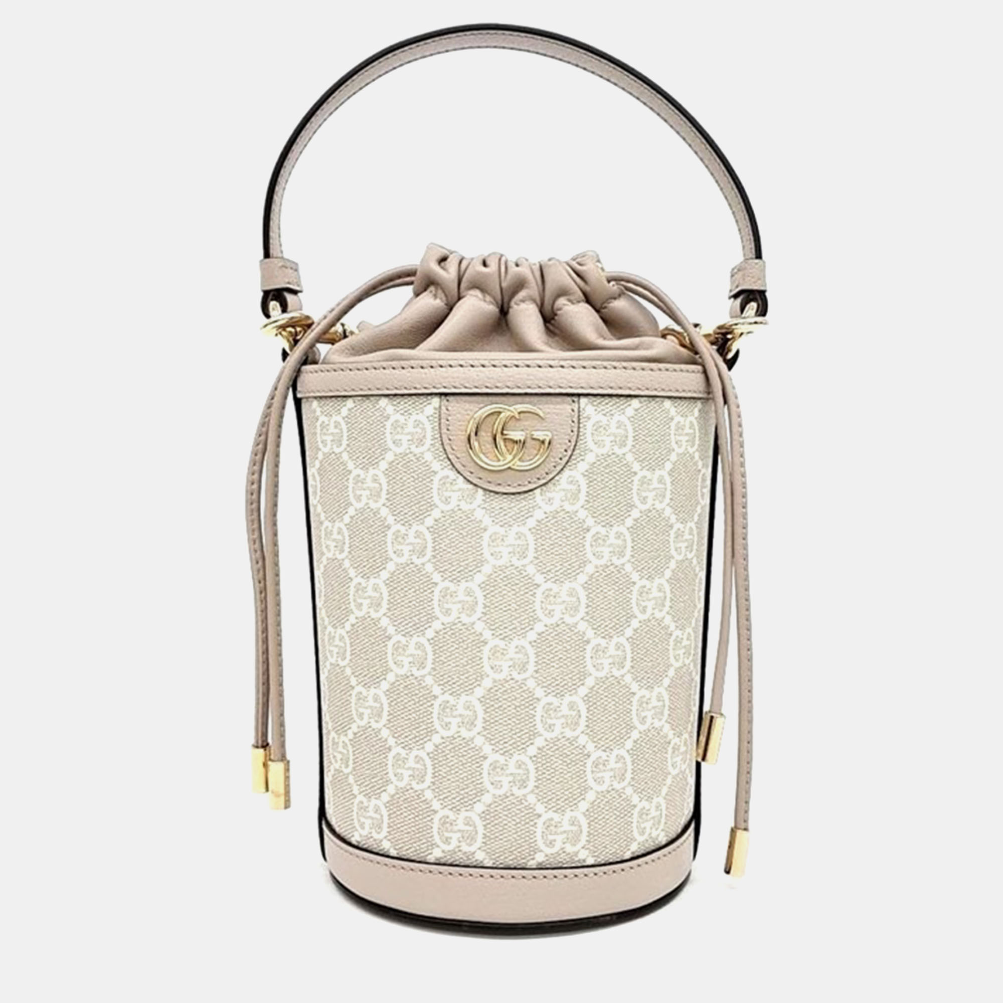 

Gucci Ophidia mini bucket bag, Beige