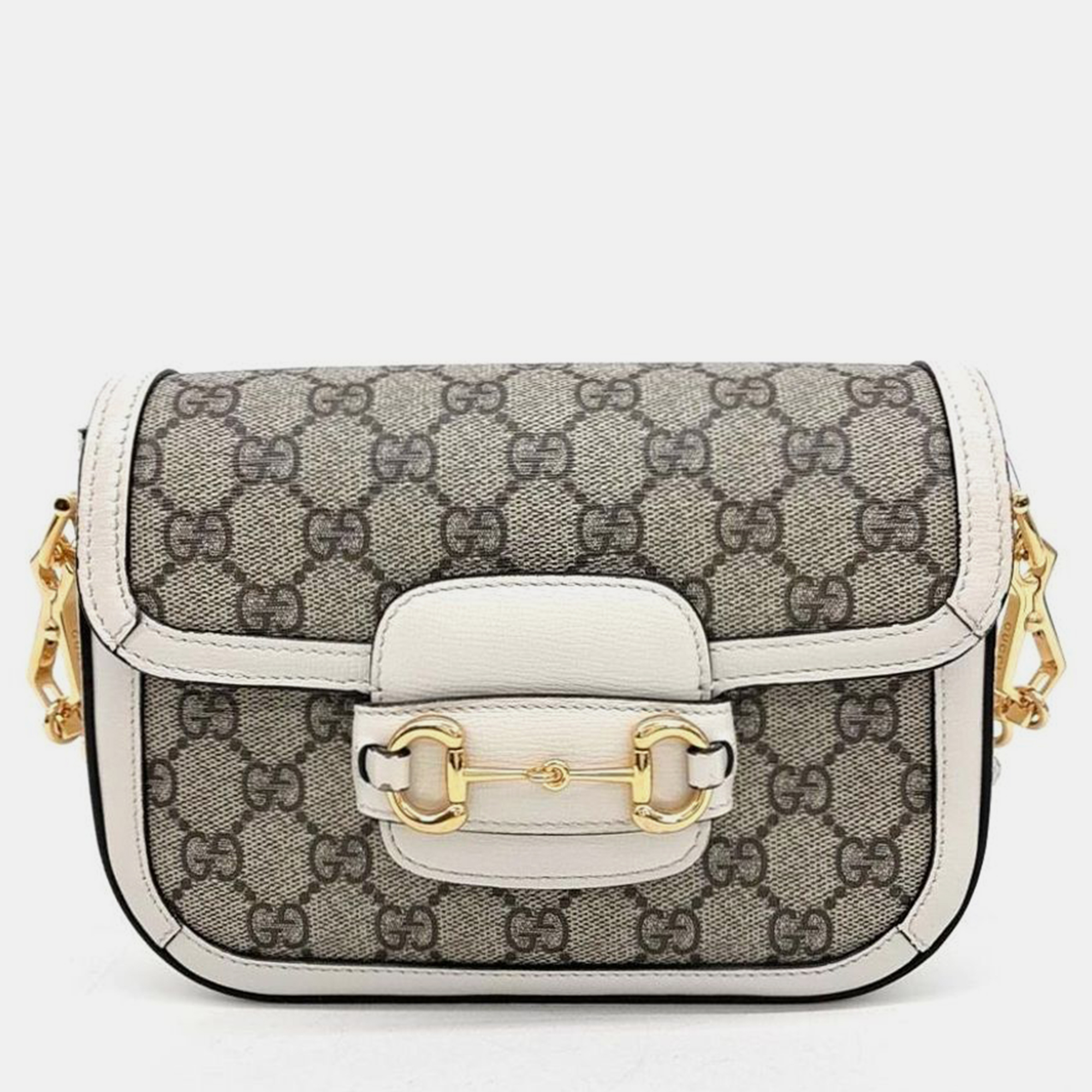 

Gucci Horsebit 1955 Mini Bag, Beige