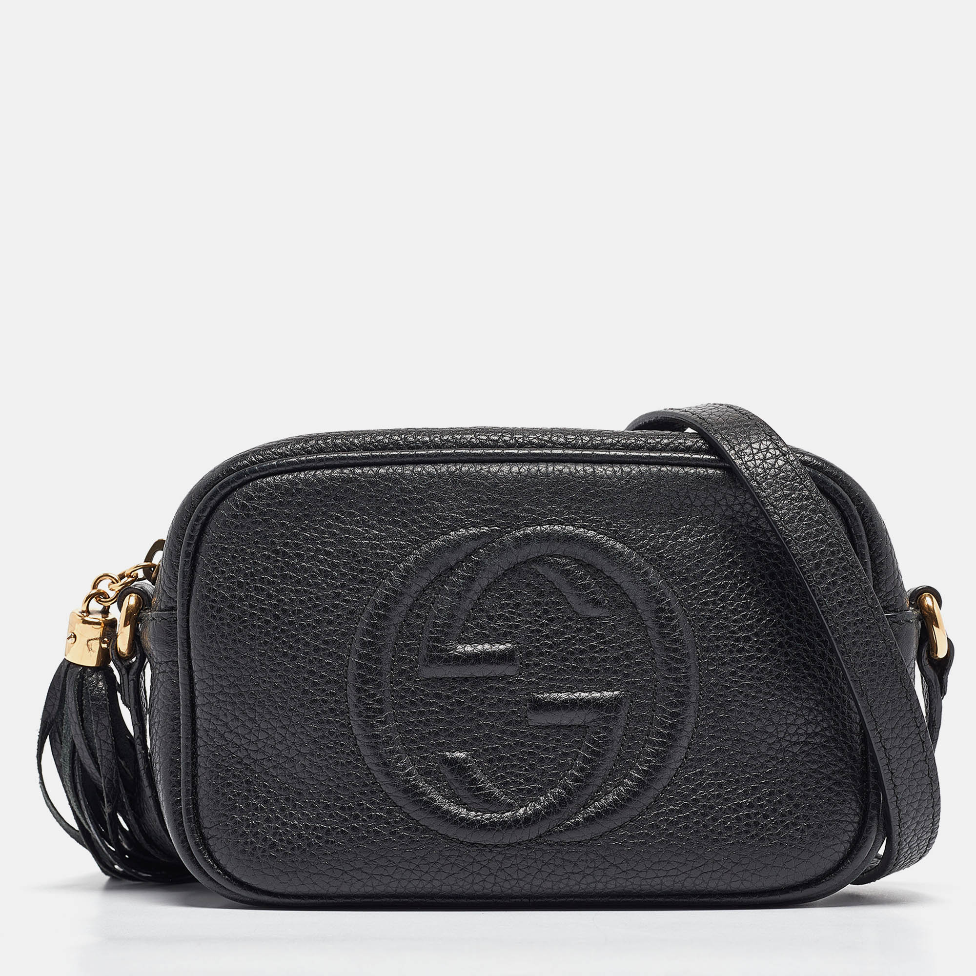 

Gucci Black Leather Mini Soho Disco Shoulder Bag