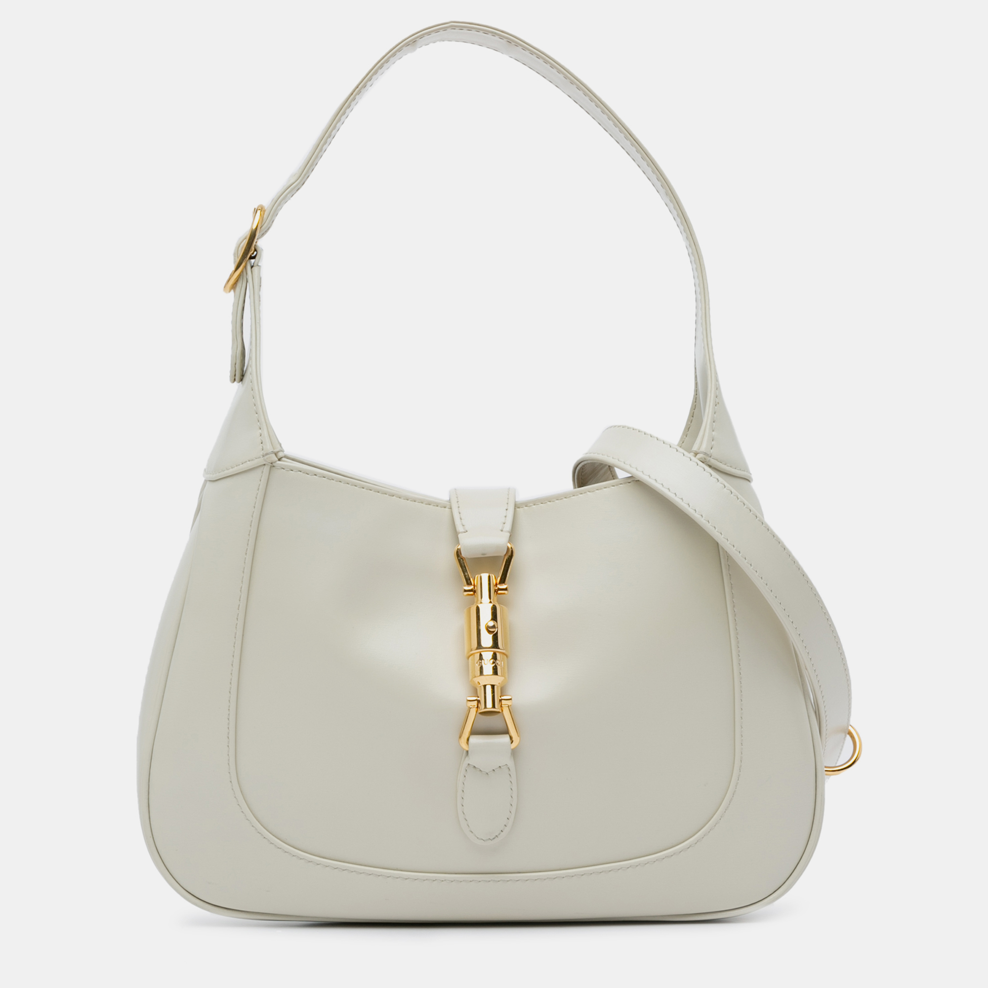 

Gucci Small Leather Jackie 1961 Bag, White