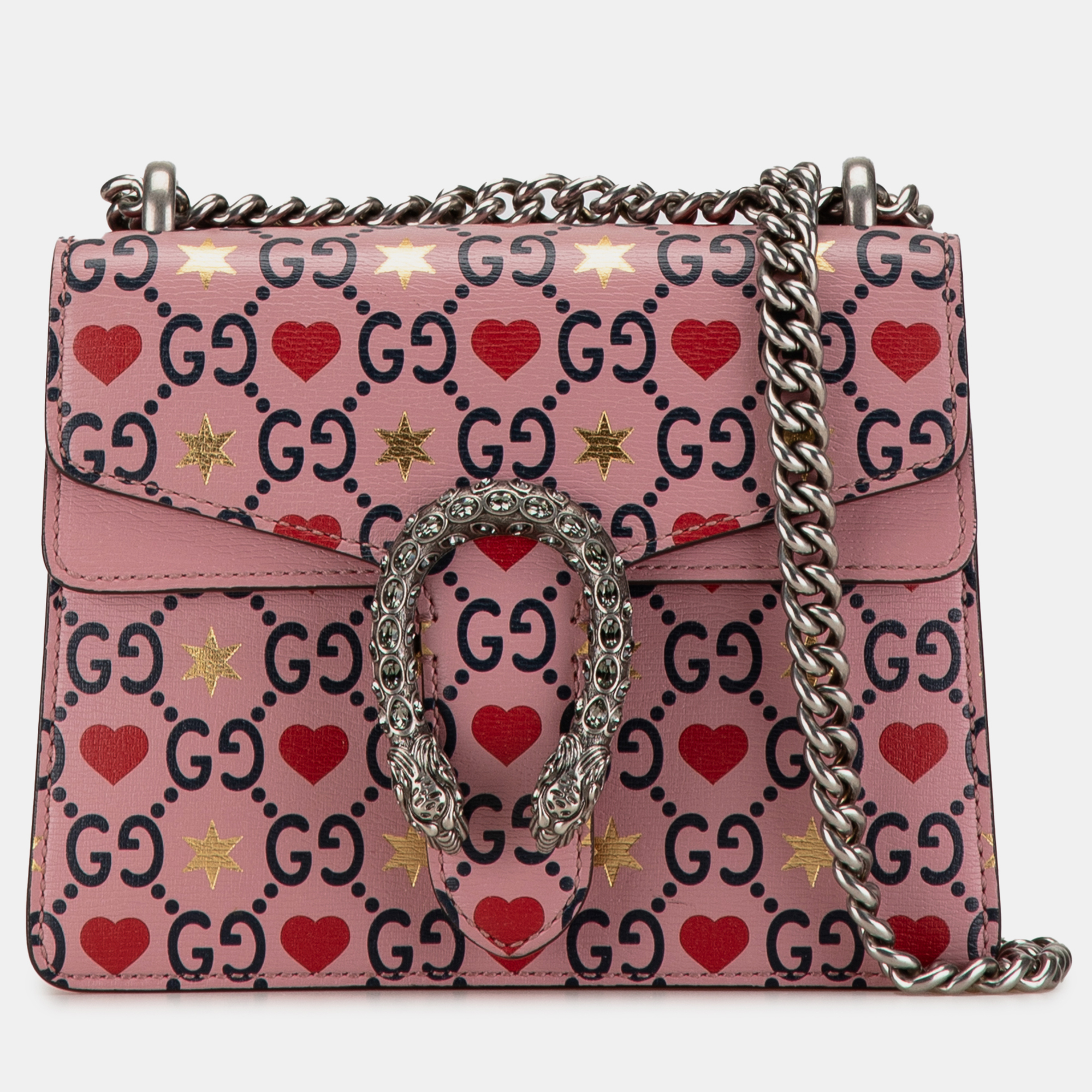 

Gucci Mini Valentine's Day Dionysus Crossbody Bag, Pink