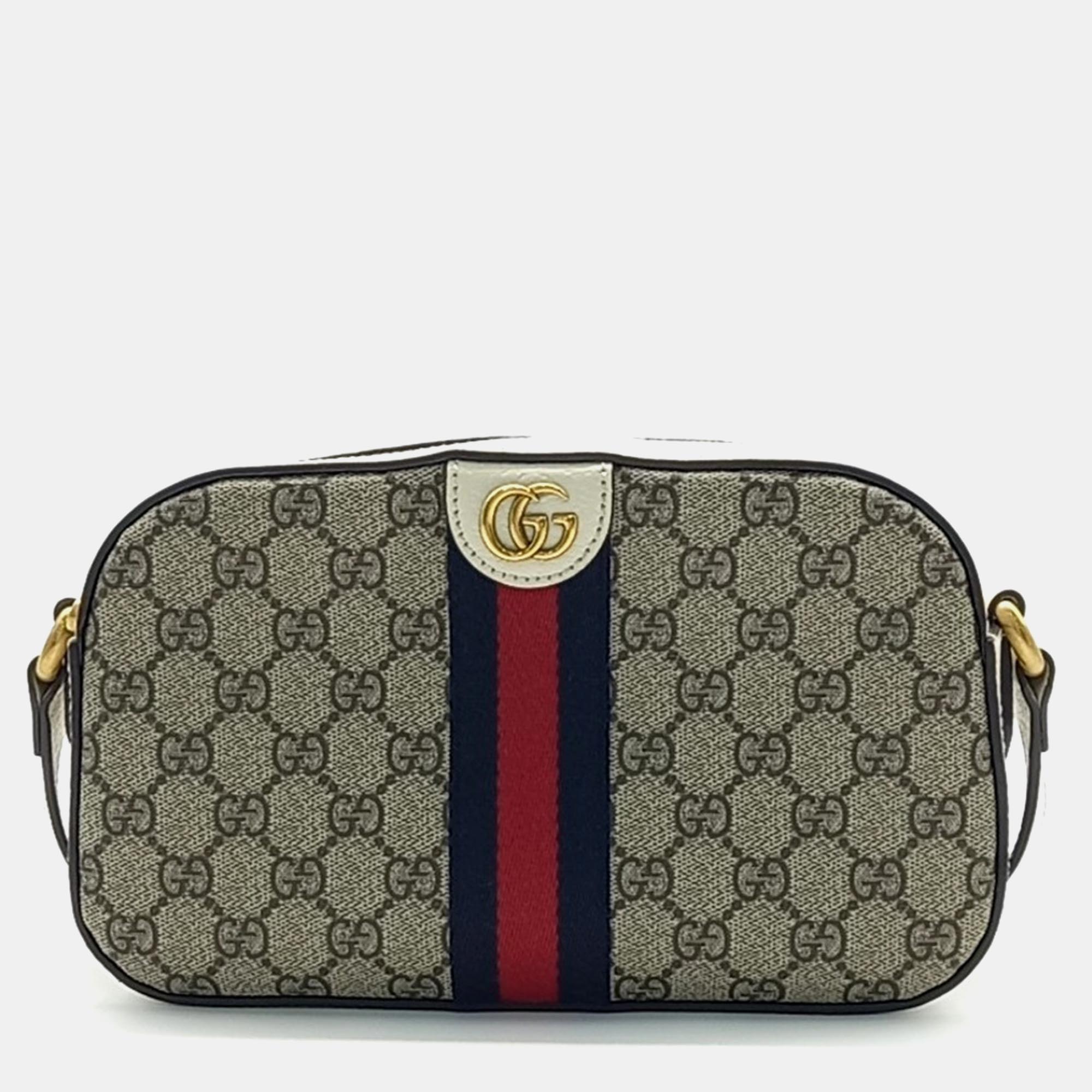 

Gucci Ophidia Camera Bag, Beige