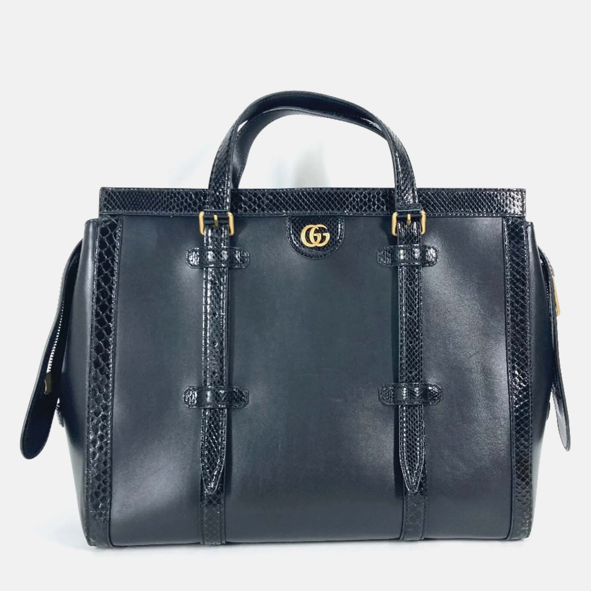 

Gucci Black Tote Bag