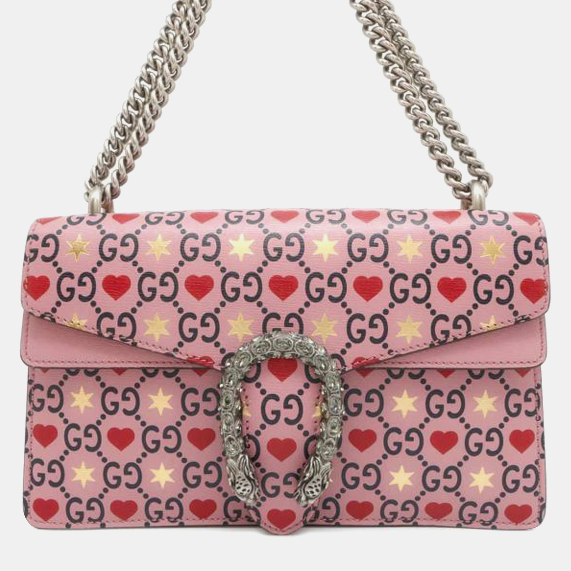 

Gucci Small Valentine's Day Dionysus Shoulder Bag, Pink