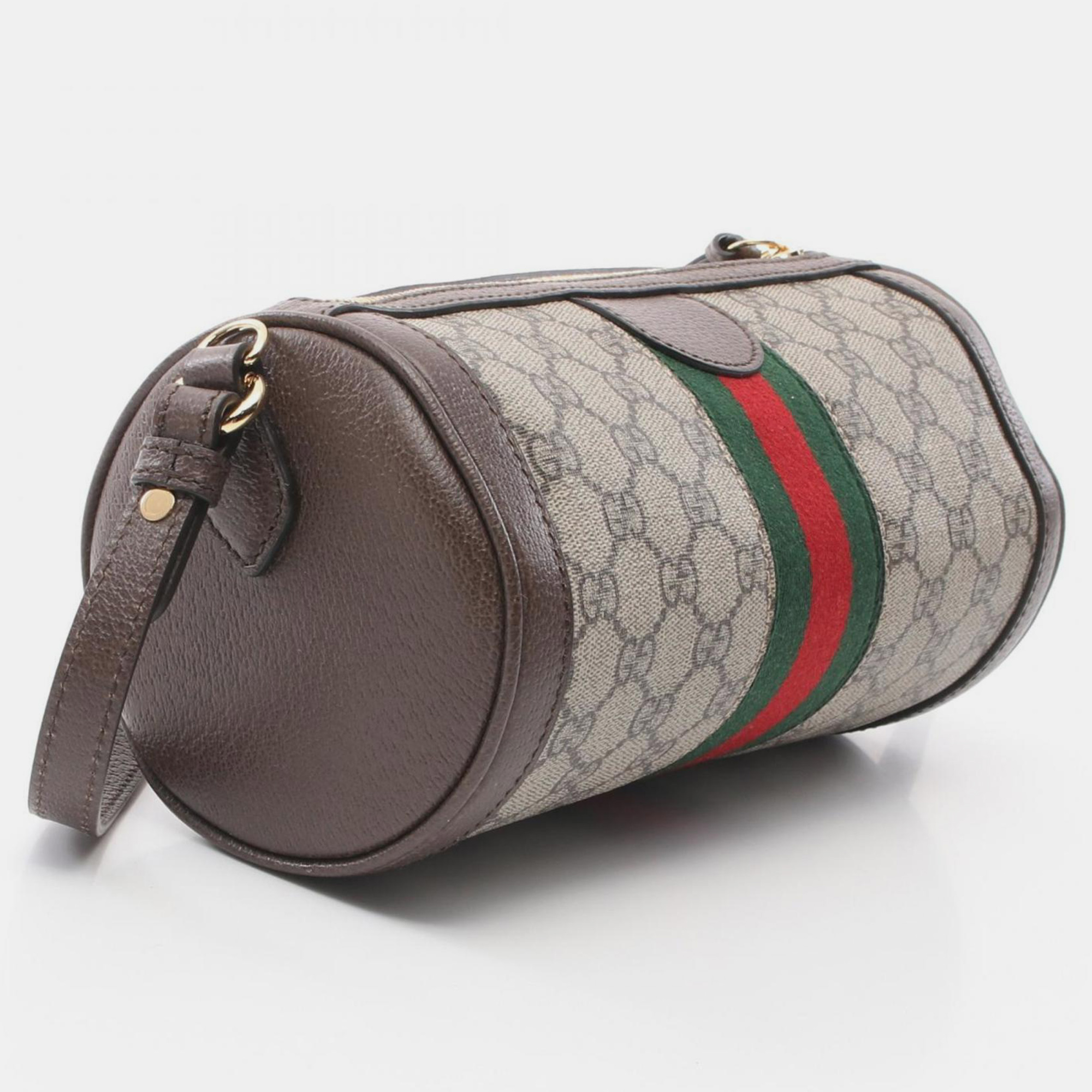 Gucci Ophidia Gg Supreme Coated Canvas Leather Beige Brown Multicolor Shoulder Bag 