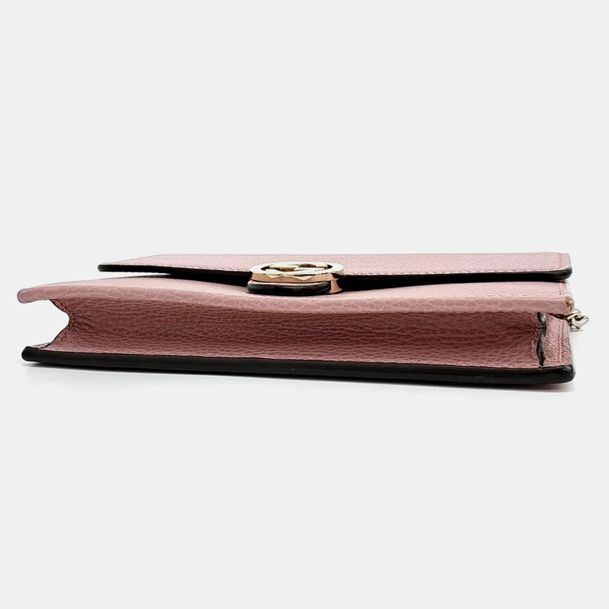 Gucci Interlocking Chain Crossbody Bag 