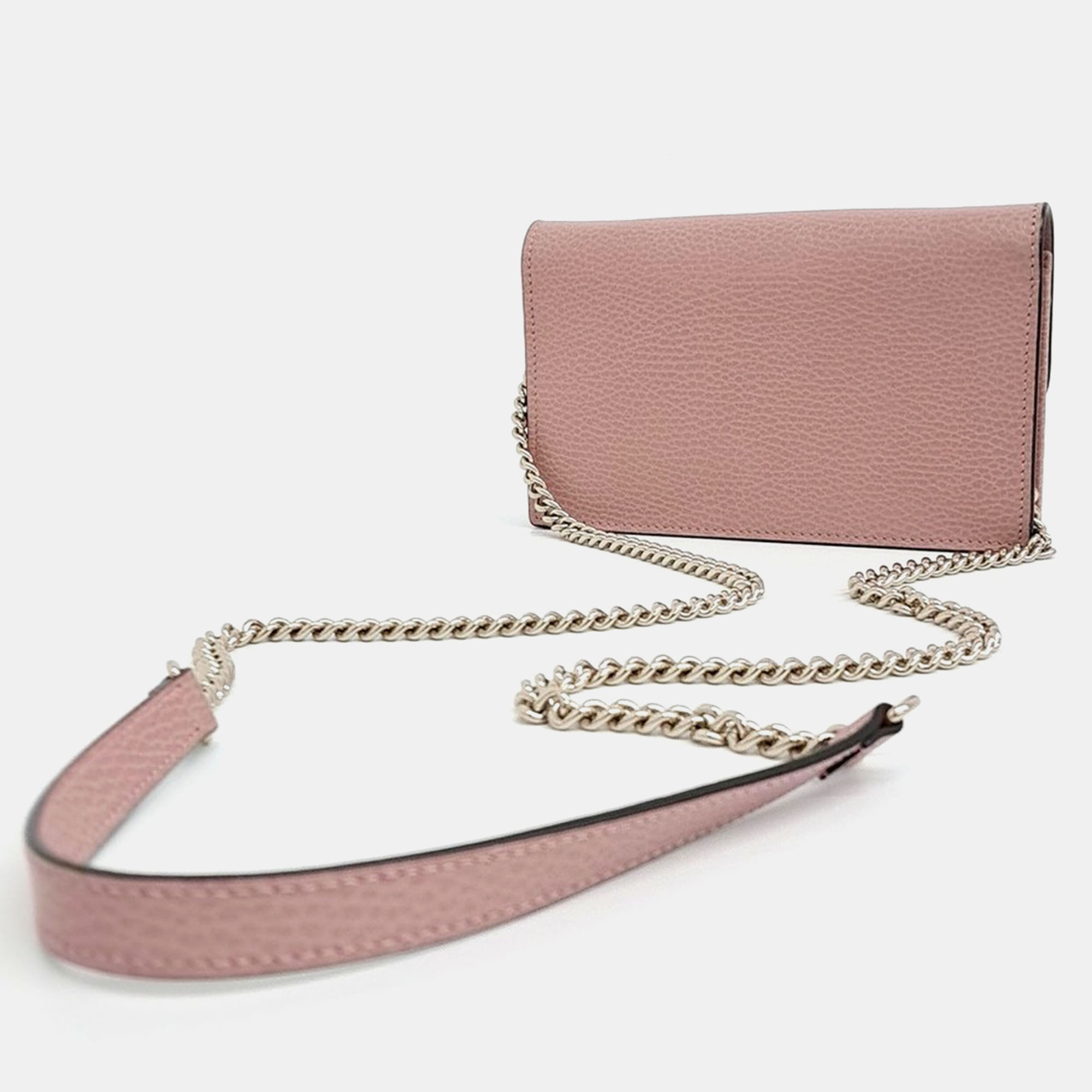 Gucci Interlocking Chain Crossbody Bag 