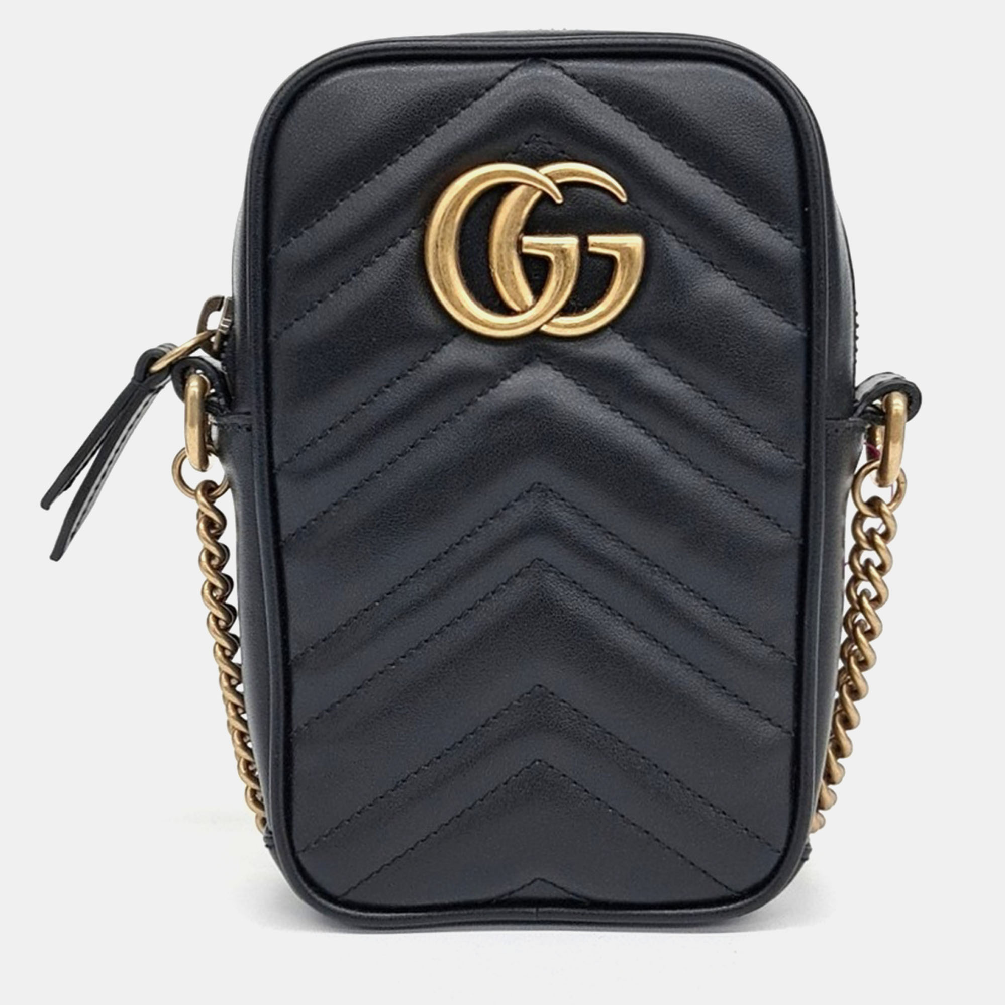 

Gucci GG Marmont Mini Bag, Black