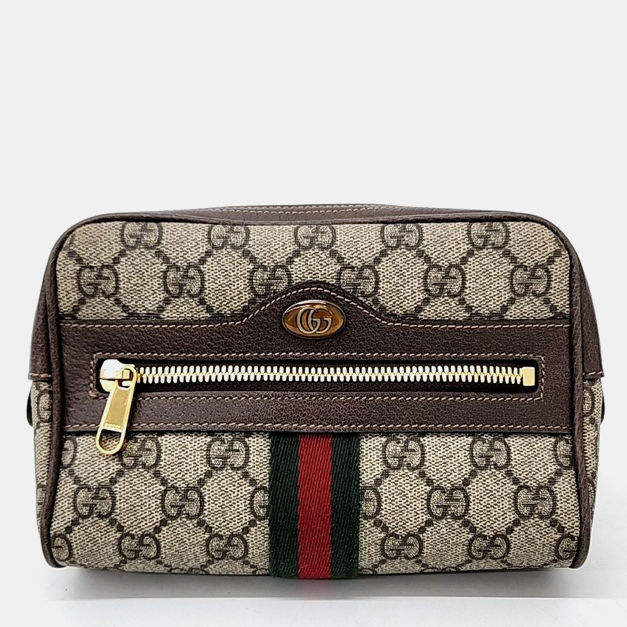 

Gucci Ophidia GG Supreme Belt Bag, Beige