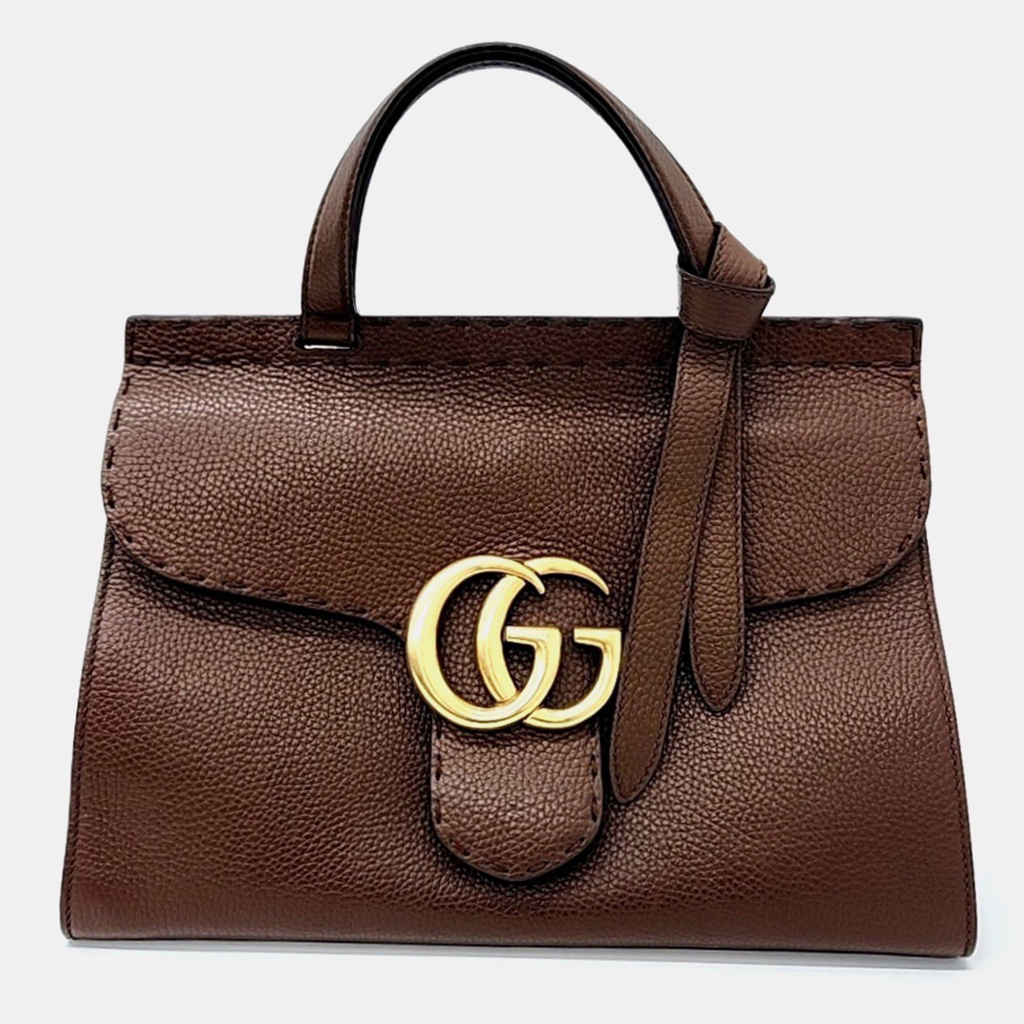 

Gucci GG Marmont Tote and Shoulder bag, Brown