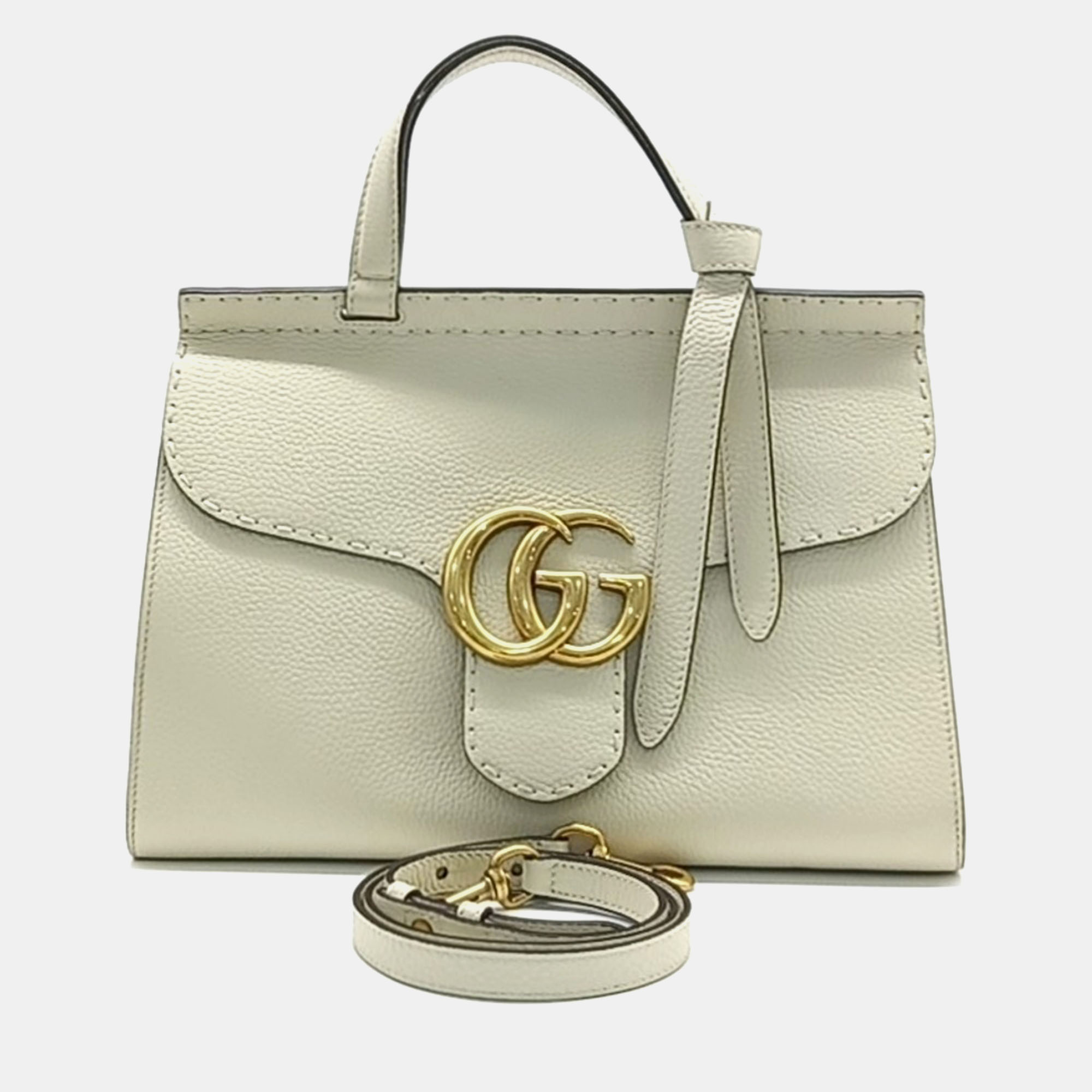 

Gucci GG Marmont Tote And Shoulder Bag, Beige