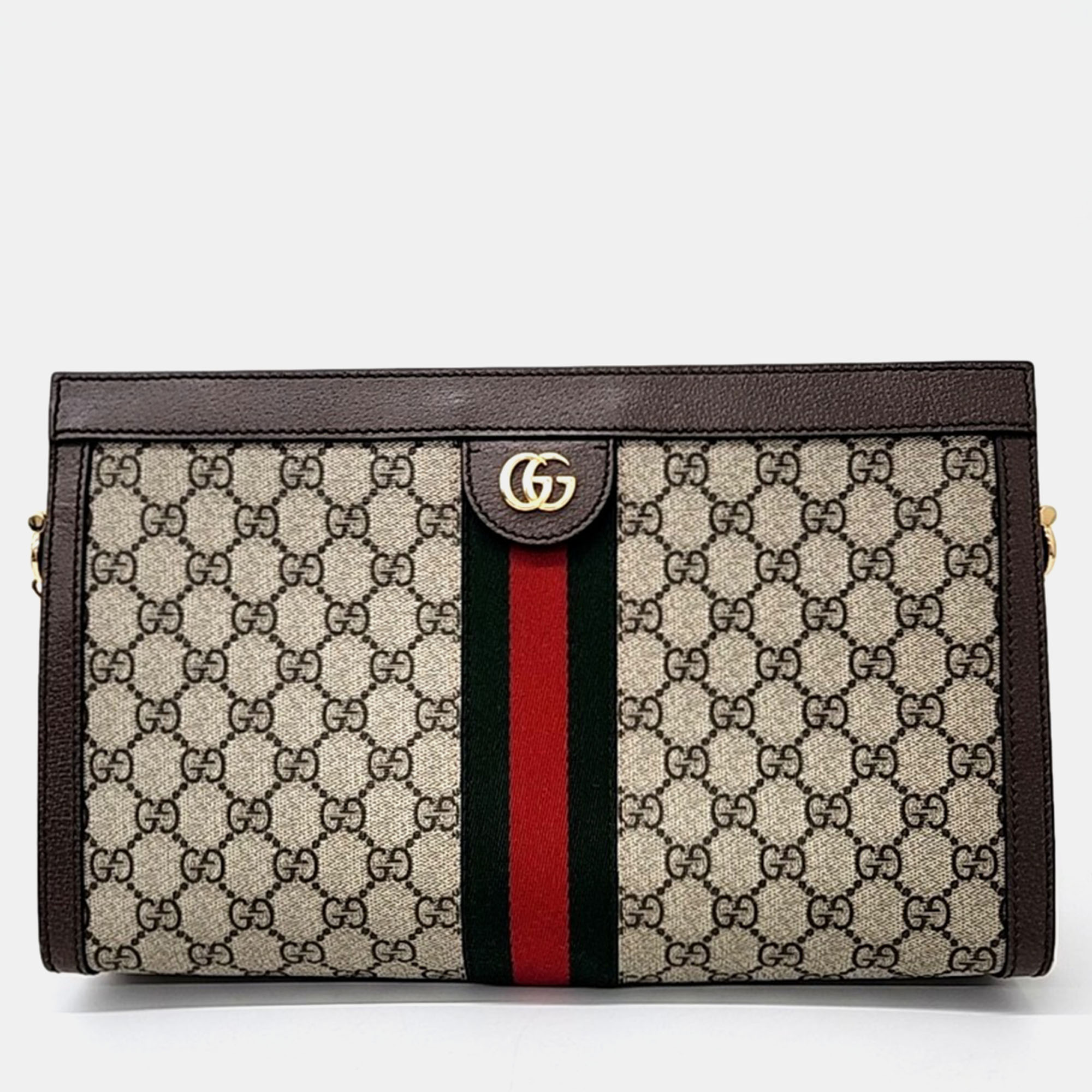 

Gucci Ophidia GG Supreme Shoulder Bag, Beige