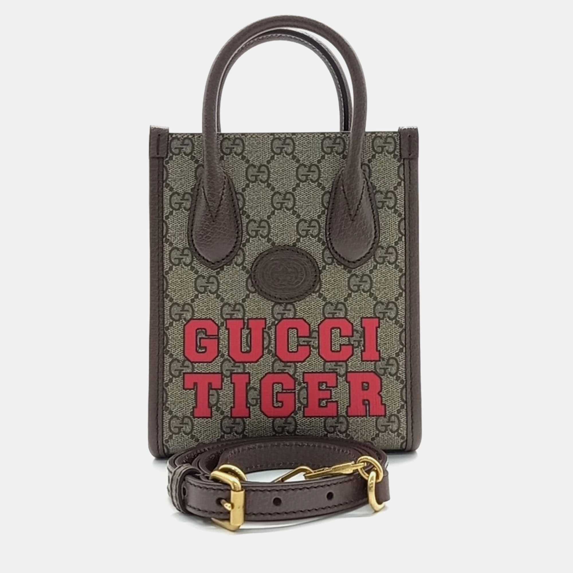 

Gucci Interlocking G Mini Tote Bag, Multicolor