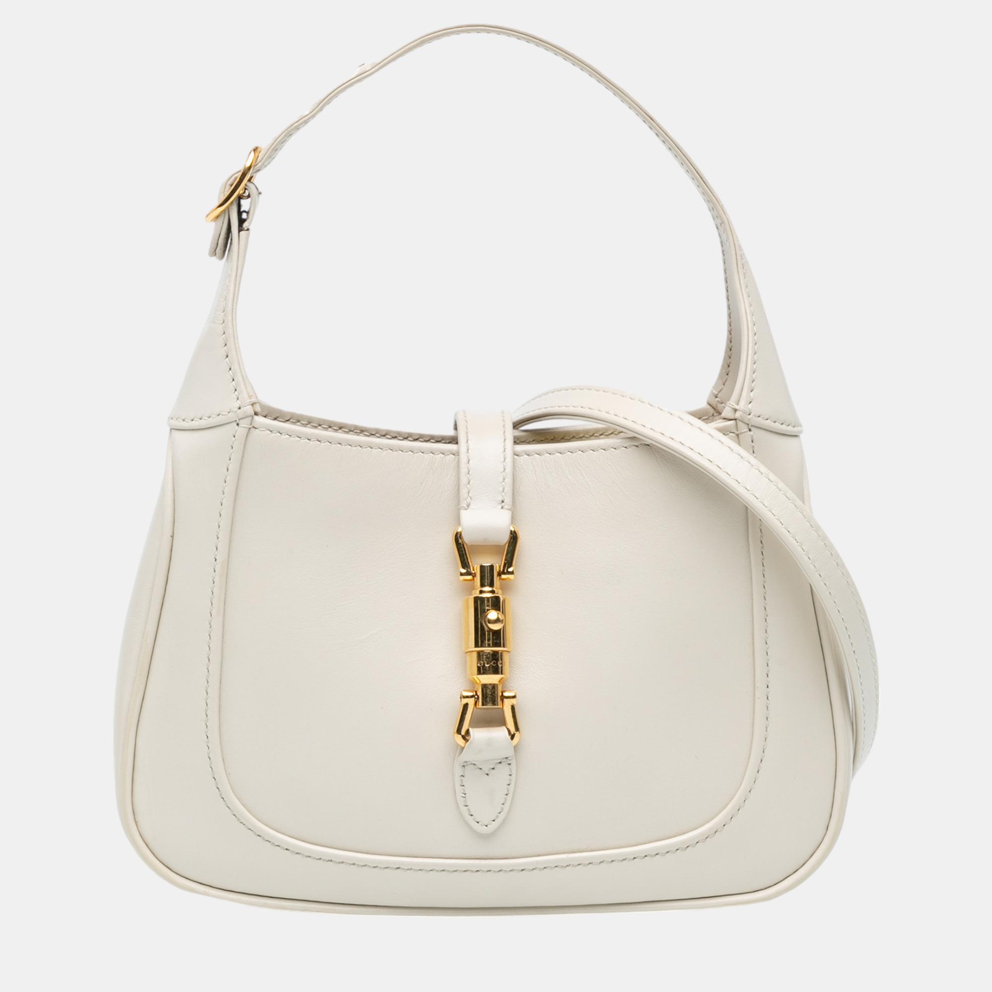 

Gucci White Mini Jackie 1961