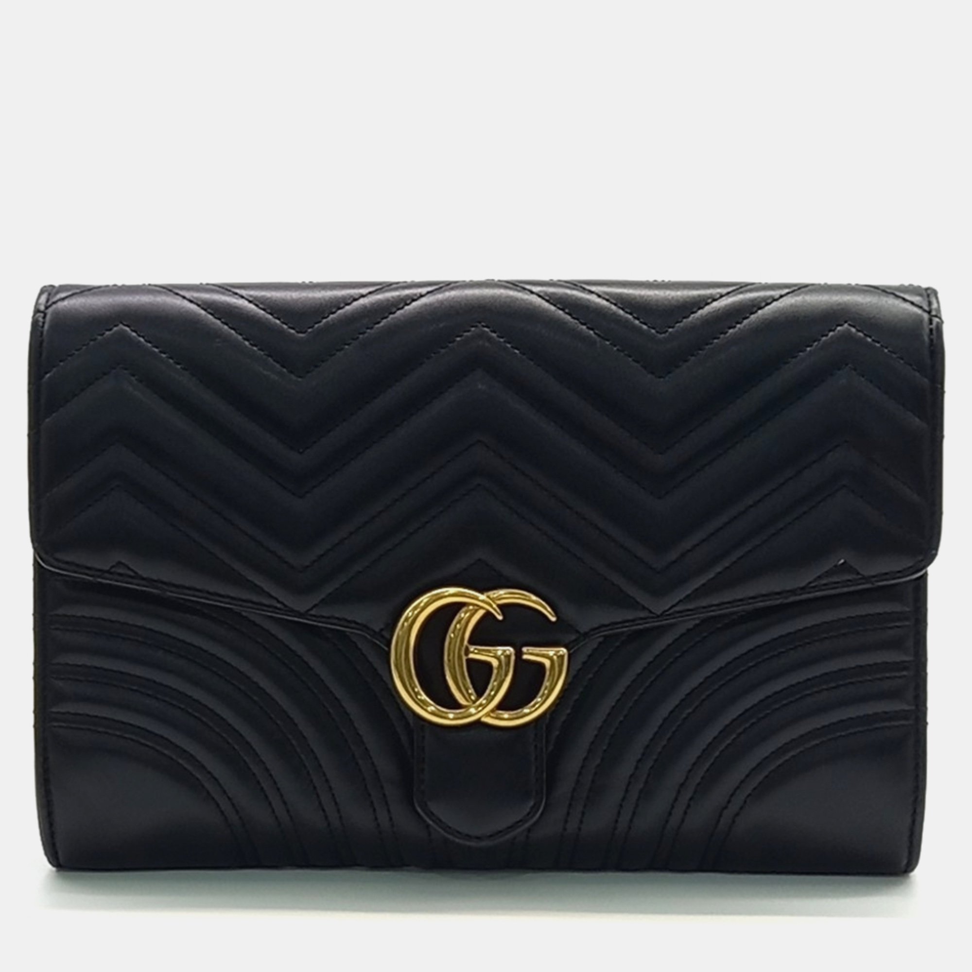 

Gucci Marmont Clutch, Black