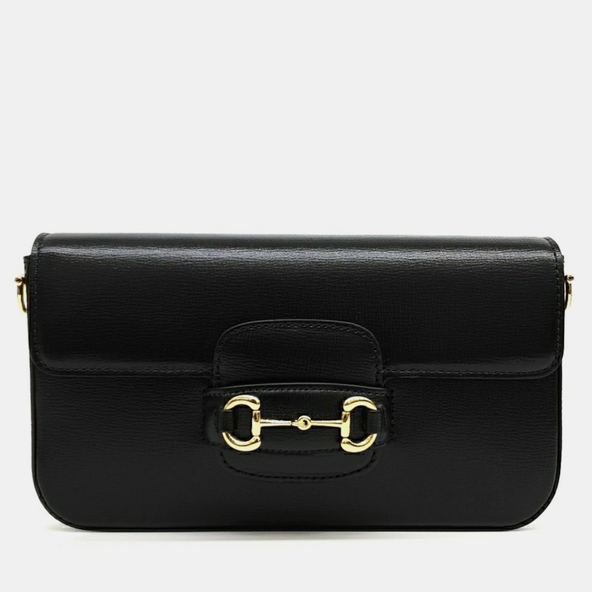 

Gucci Horsebit 1955 Mini Chain Shoulder Bag, Black