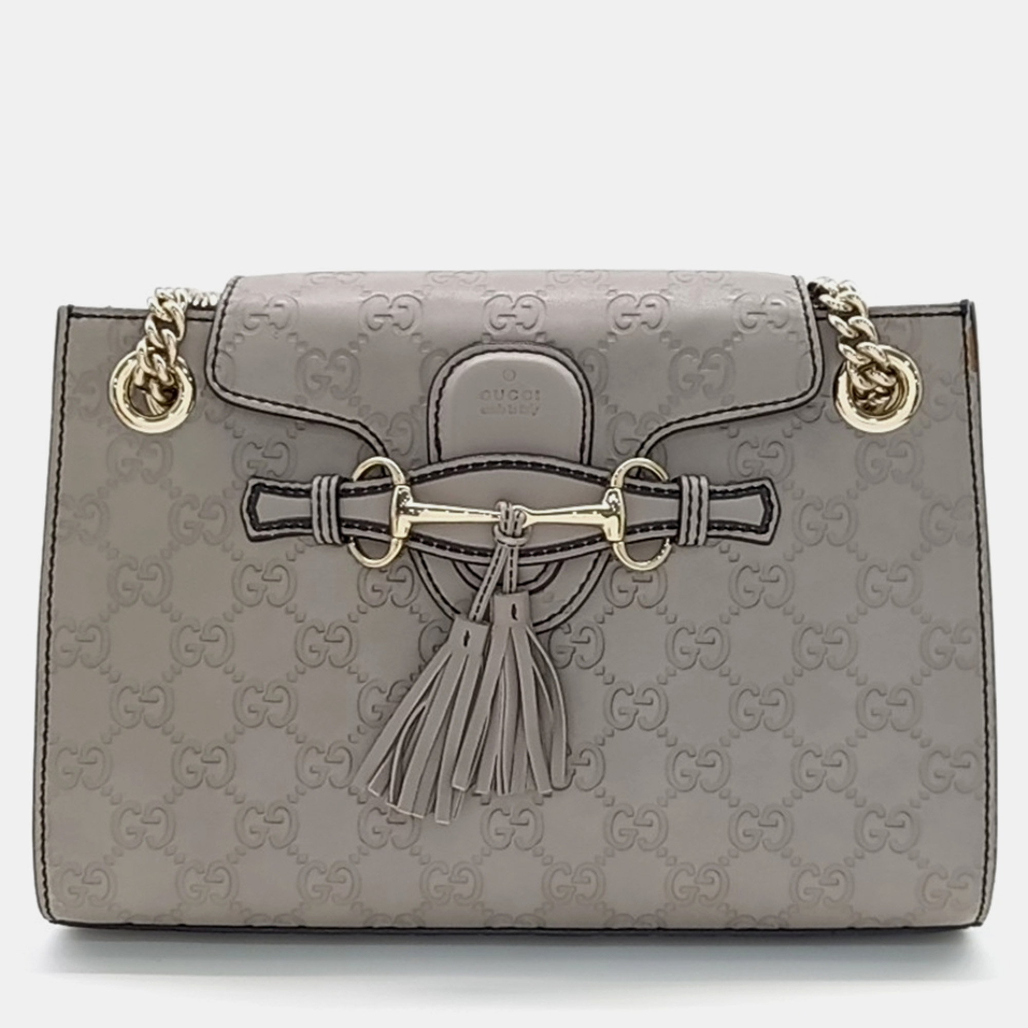 

Gucci Cimaline chain shoulder bag, Grey