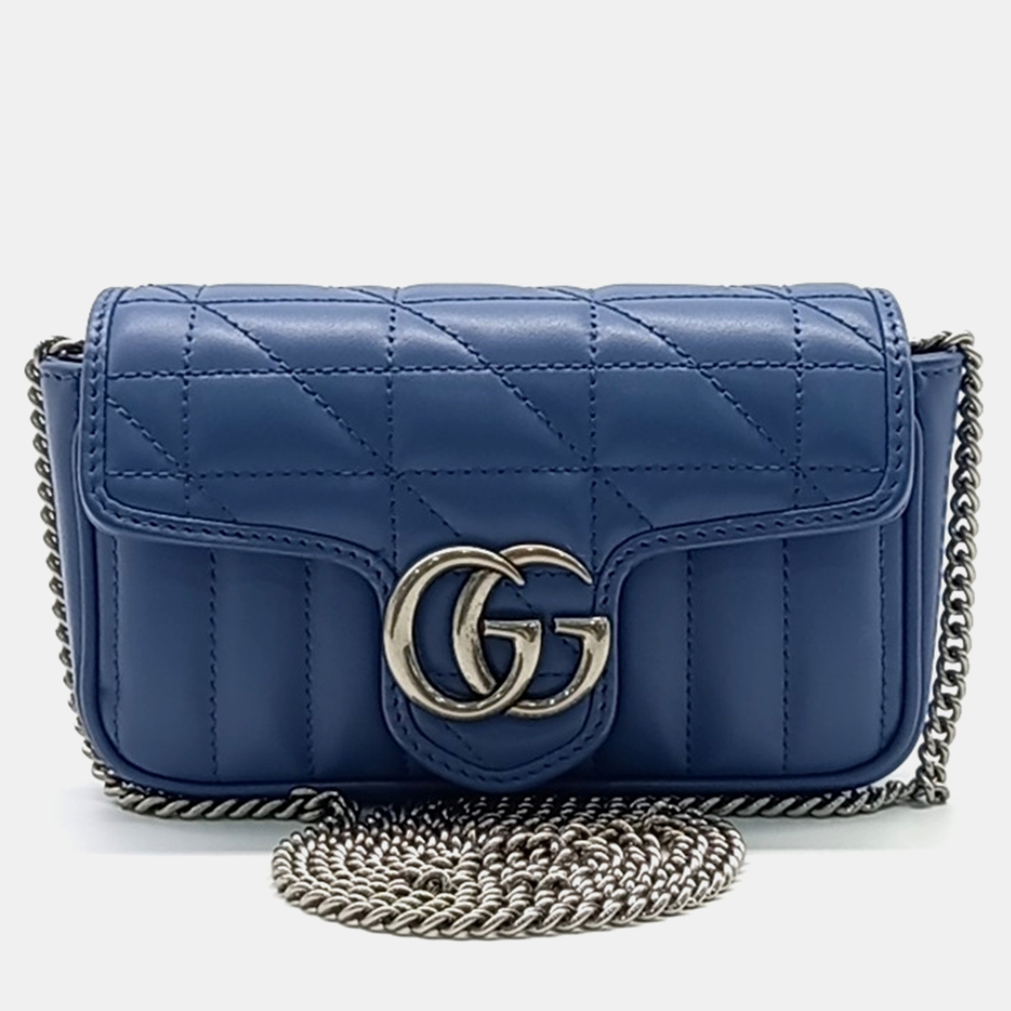 

Gucci Matrace Super Mini Crossbody Bag, Blue