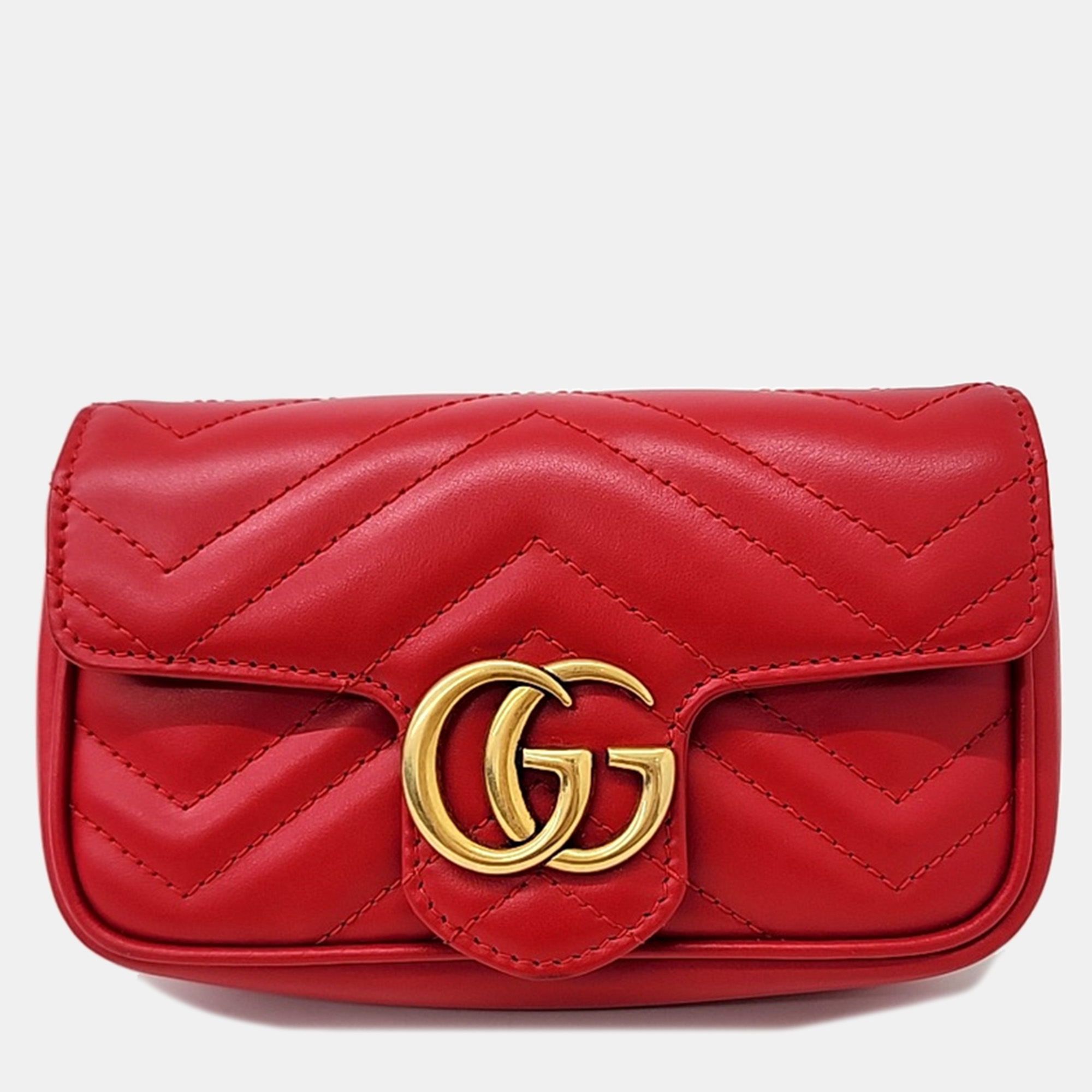 

Gucci Matrace Super Mini Crossbody Bag, Red