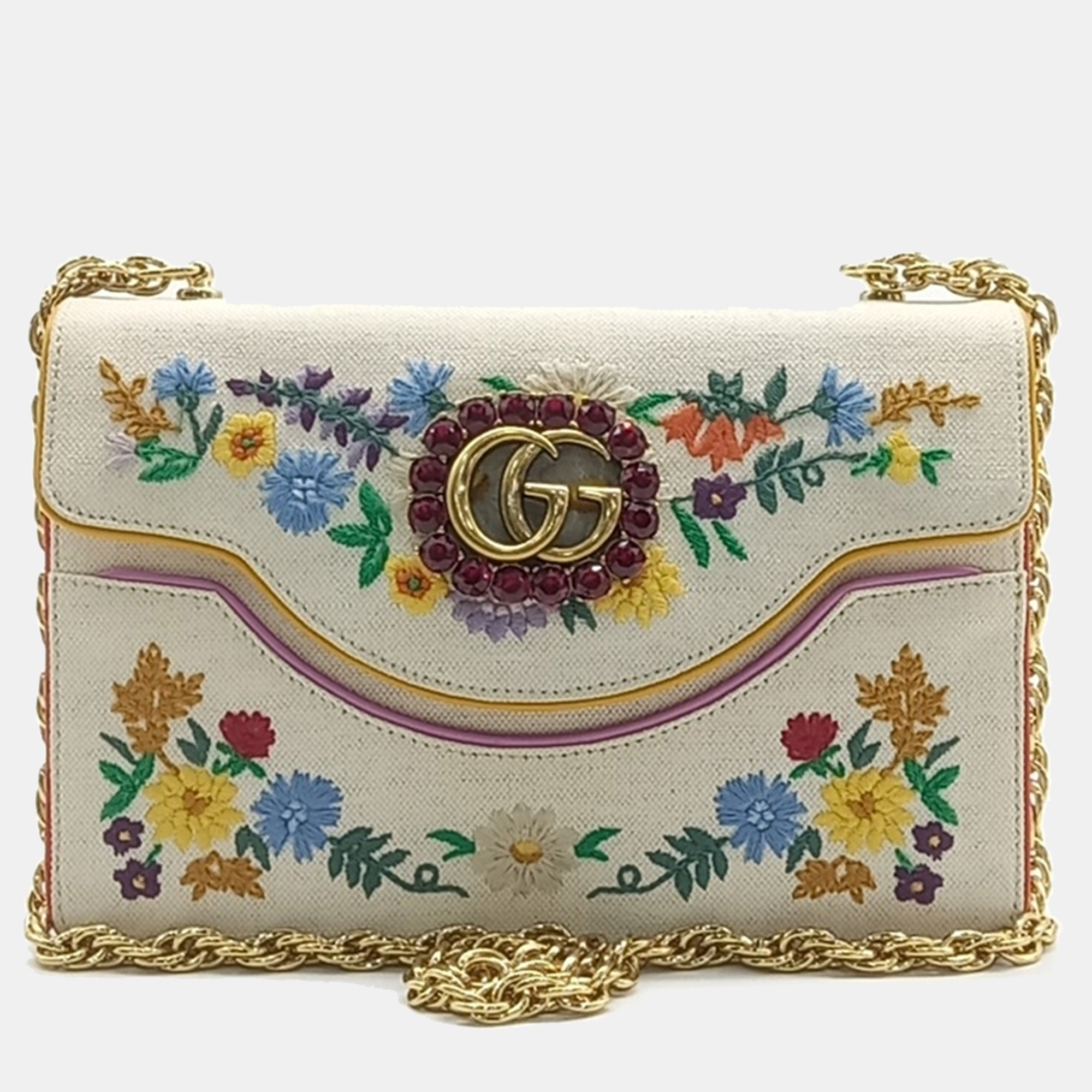 

Gucci chain shoulder bag, Multicolor