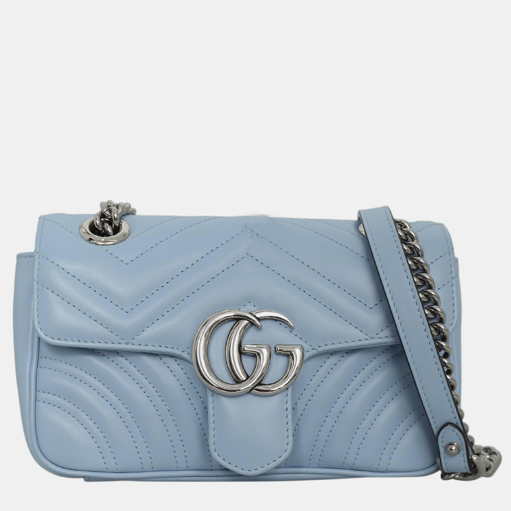 

Gucci GG Marmont Mini Bag, Blue