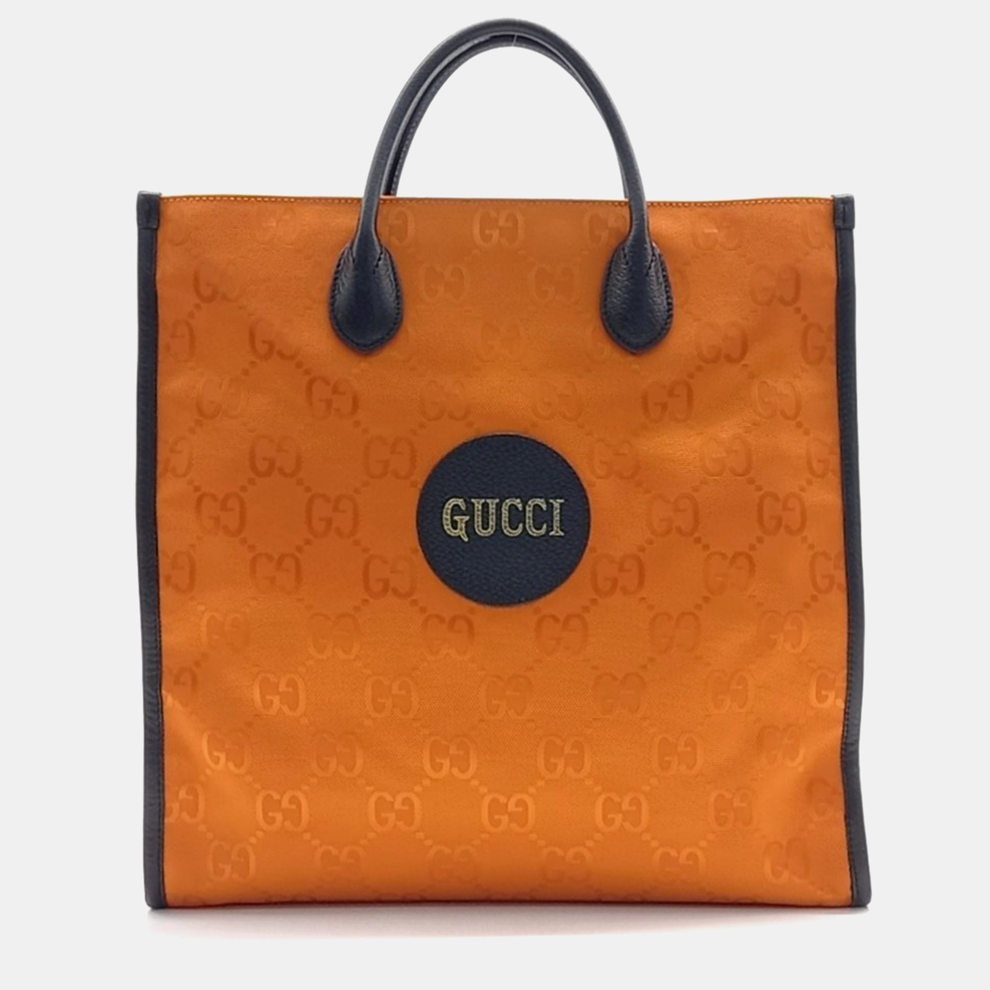 

Gucci Orange Fabric Gucci Off the Grid Long Tote Bag