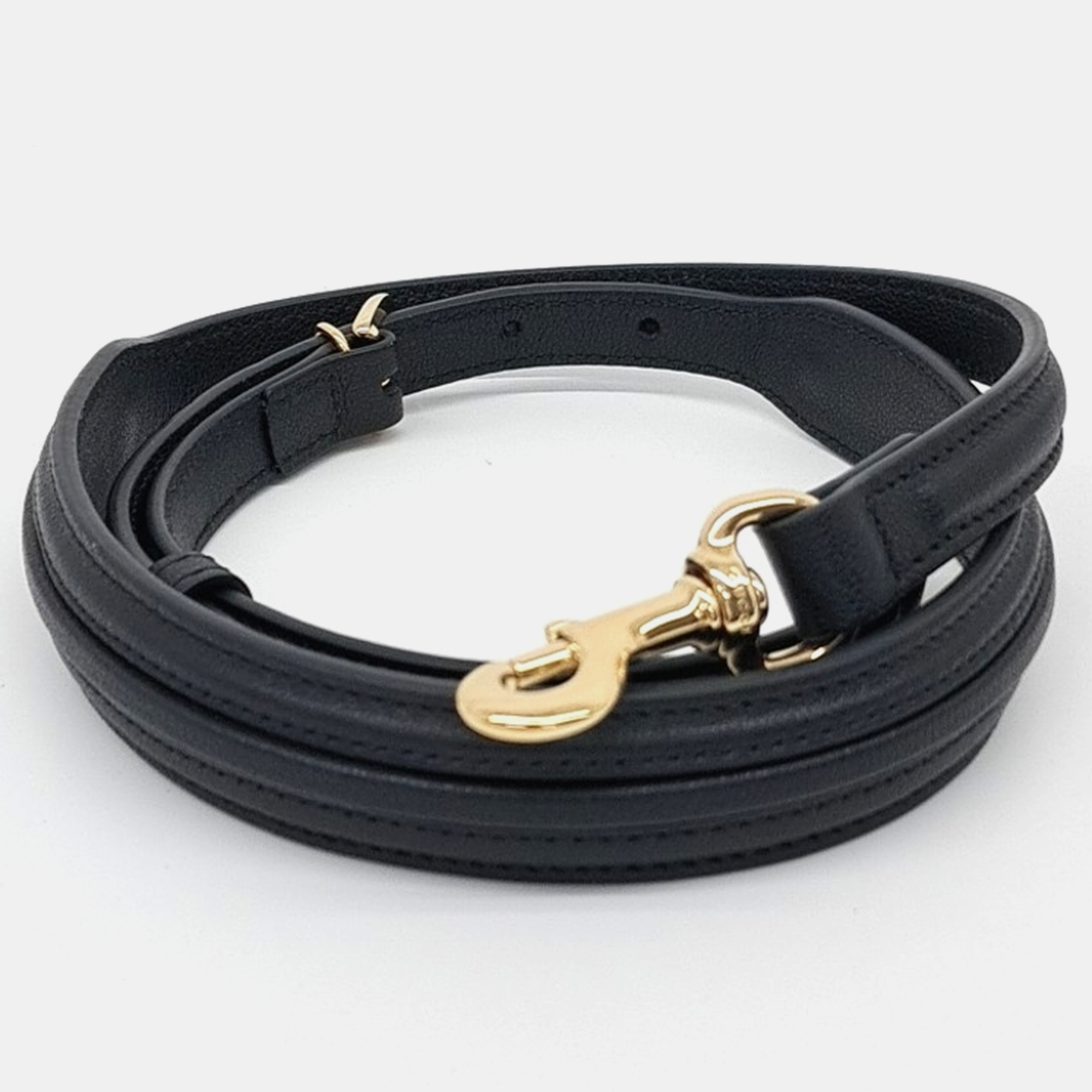Gucci Black White Leather Small GG Top Handle Bag 