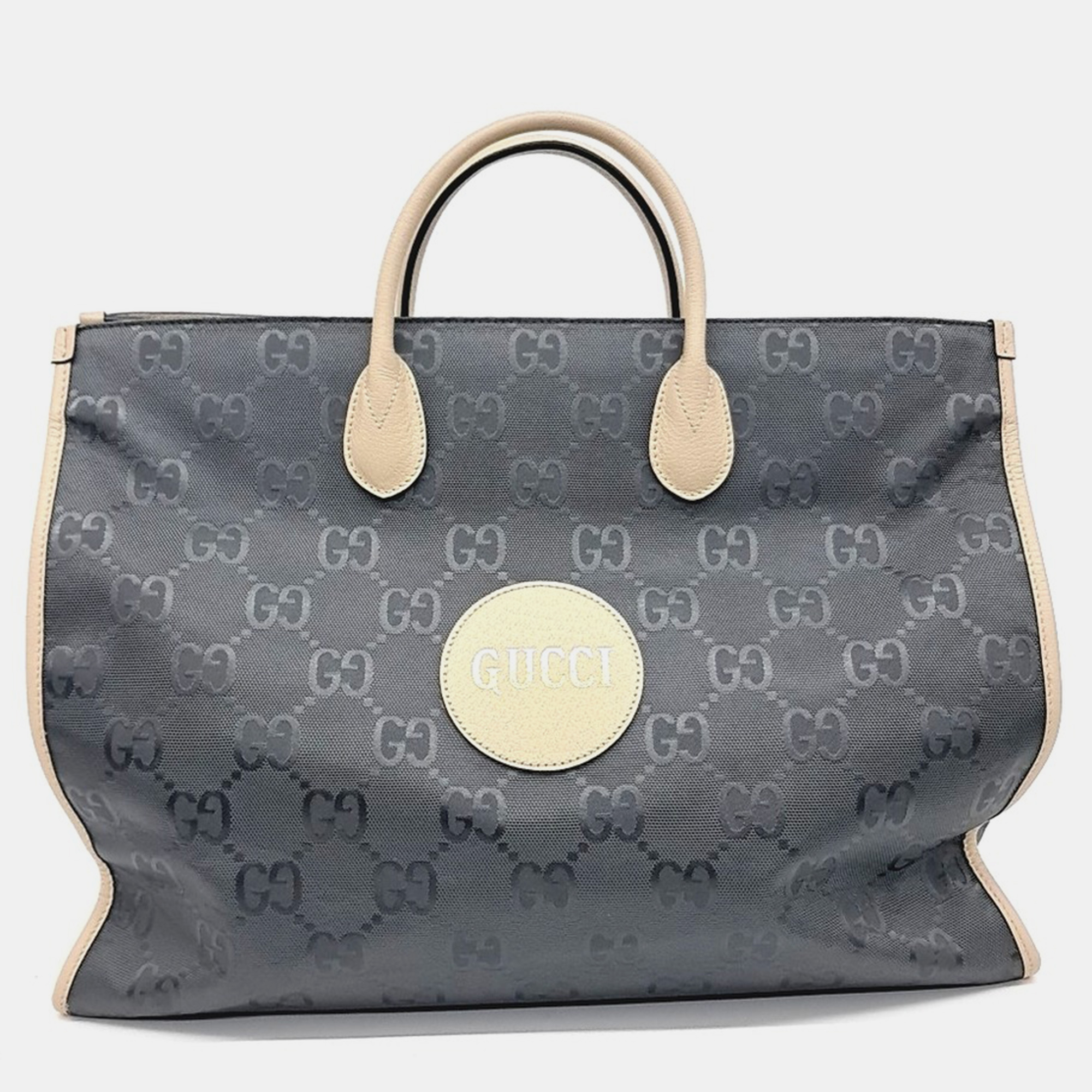 

Gucci Grey Canvas and Leather Off the Grid Tote Bag